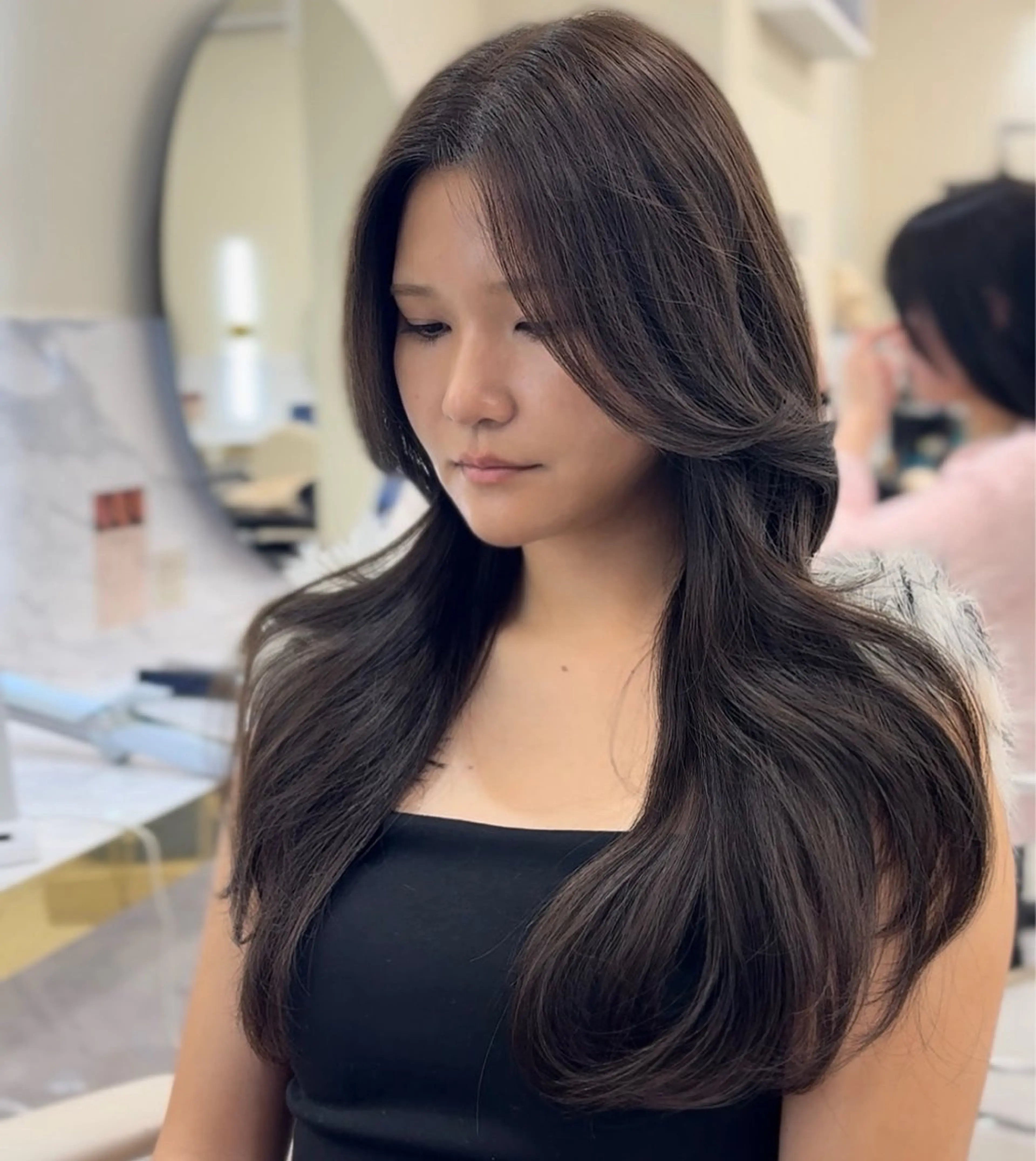 ロング 梅田／韓国ワンホン coco🪽🫧のヘアスタイル