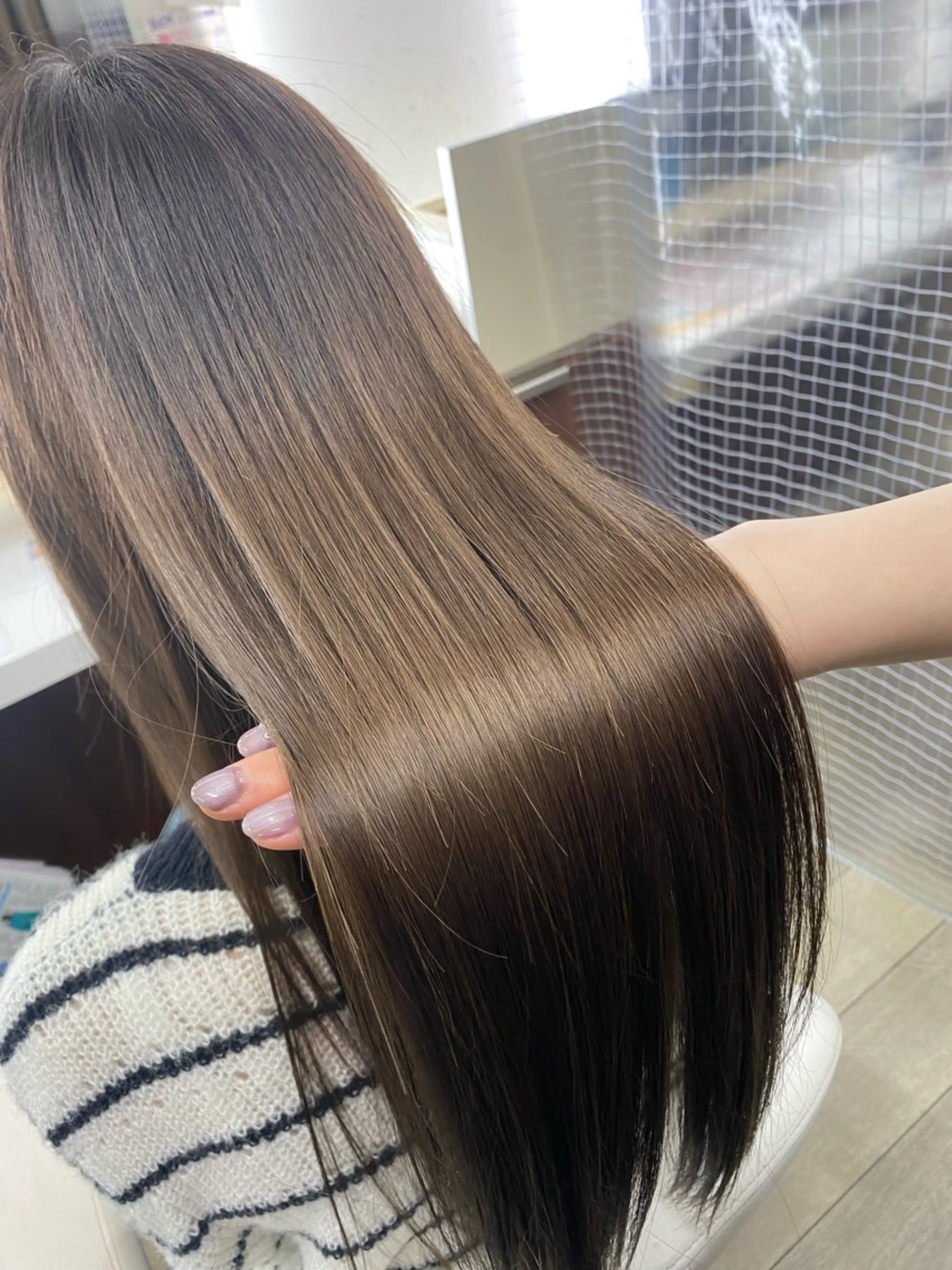 ロング トリートメント 酸熱トリートメント さとう さくらのヘアスタイル