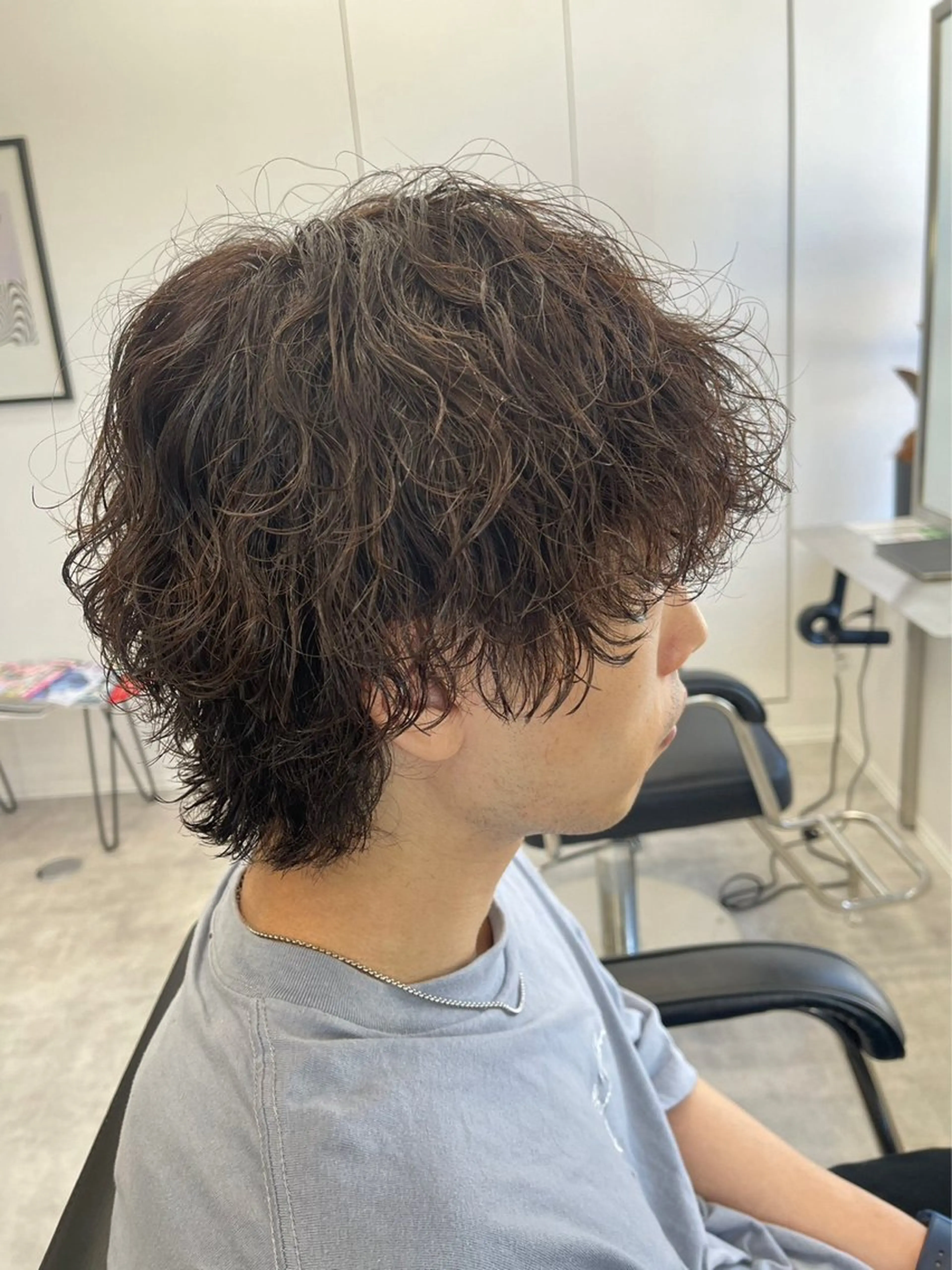 パーマ メンズ カットモデル募集中 新潟万代/こたろ🐯のヘアスタイル