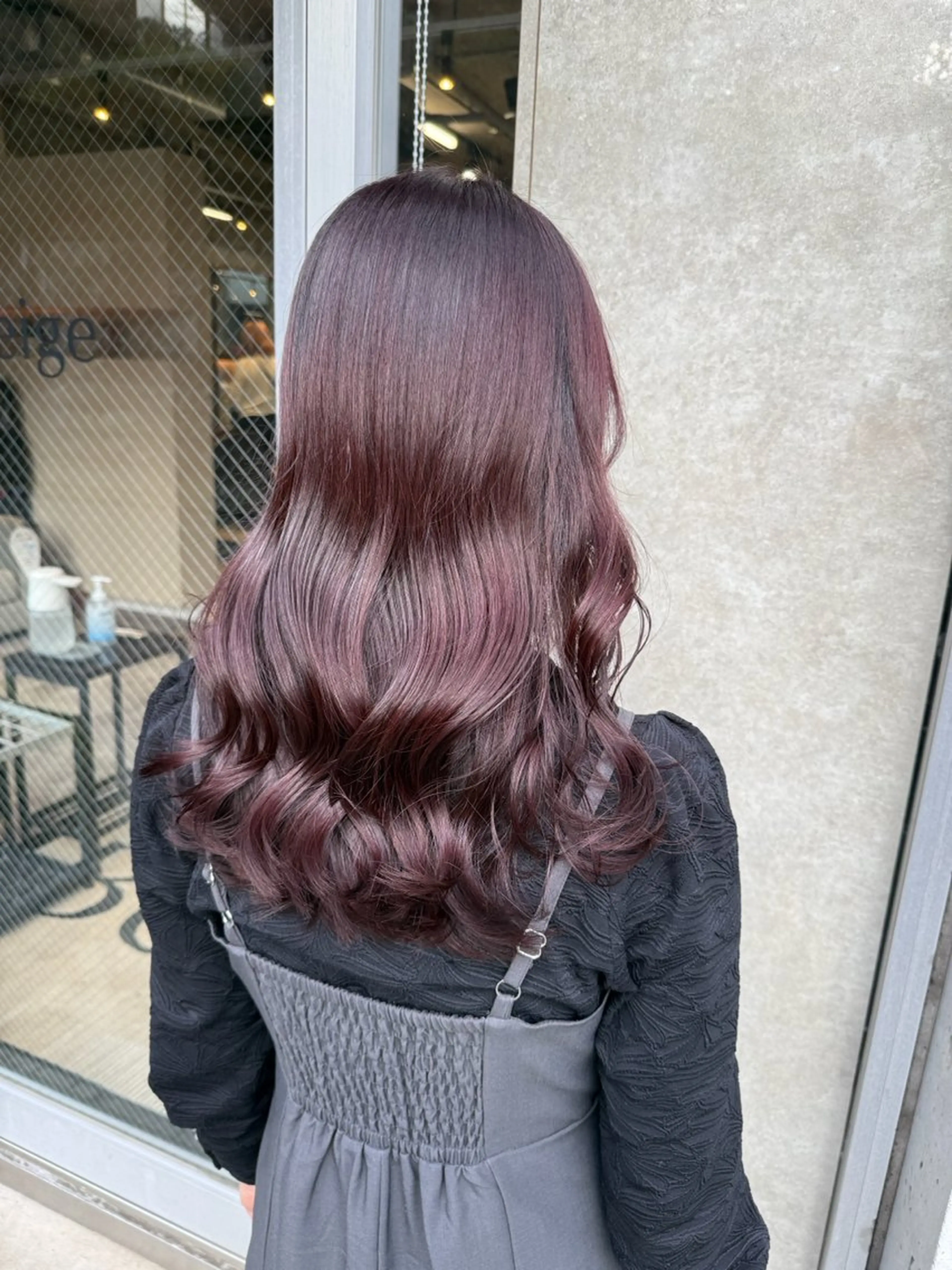 セミロング 艶感透明感カラー 🫧たけ🫧のヘアスタイル