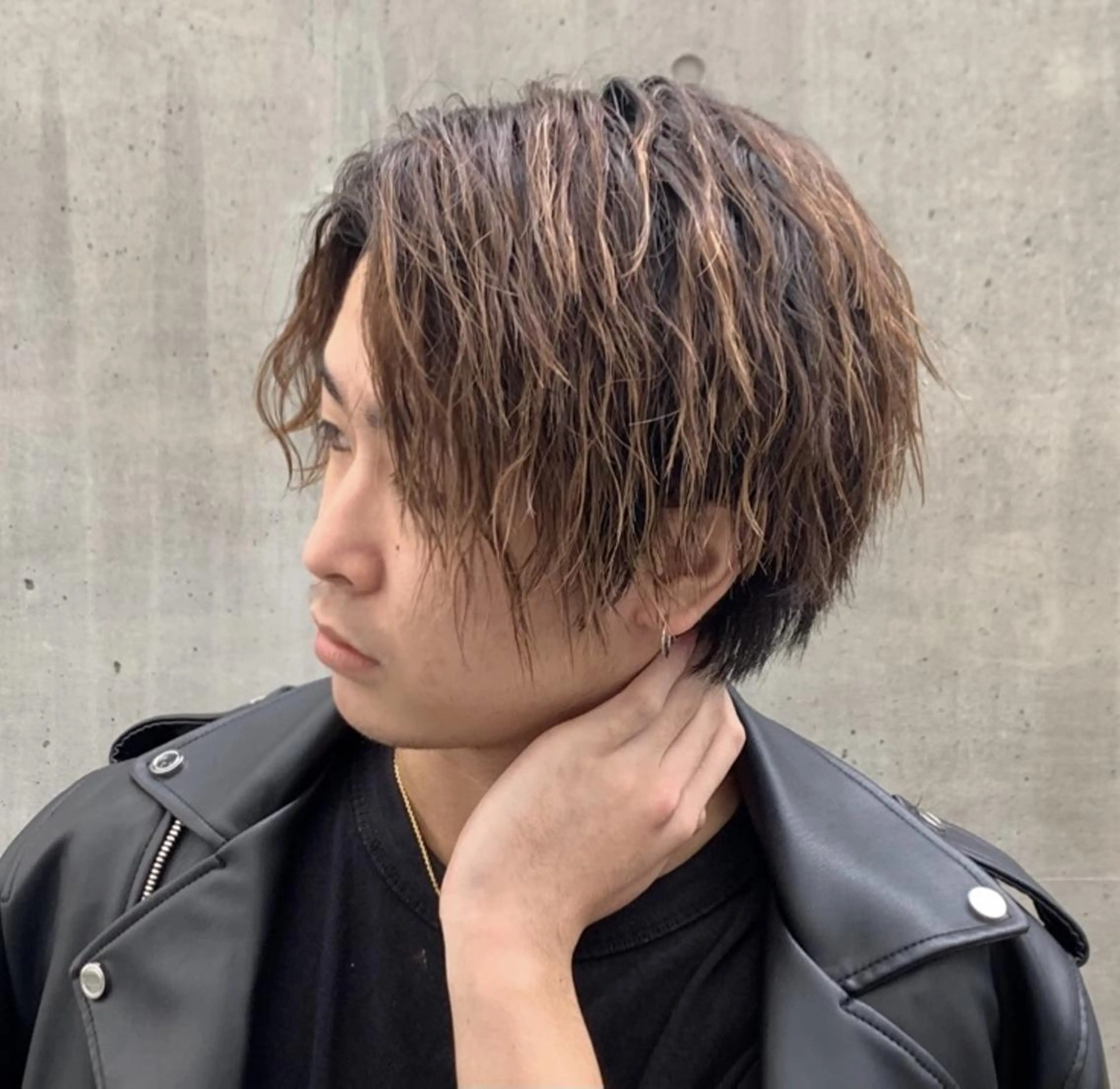 ショート パーマ メンズ SYUYA/パーマ/ マッシュスタイル特化のヘアスタイル