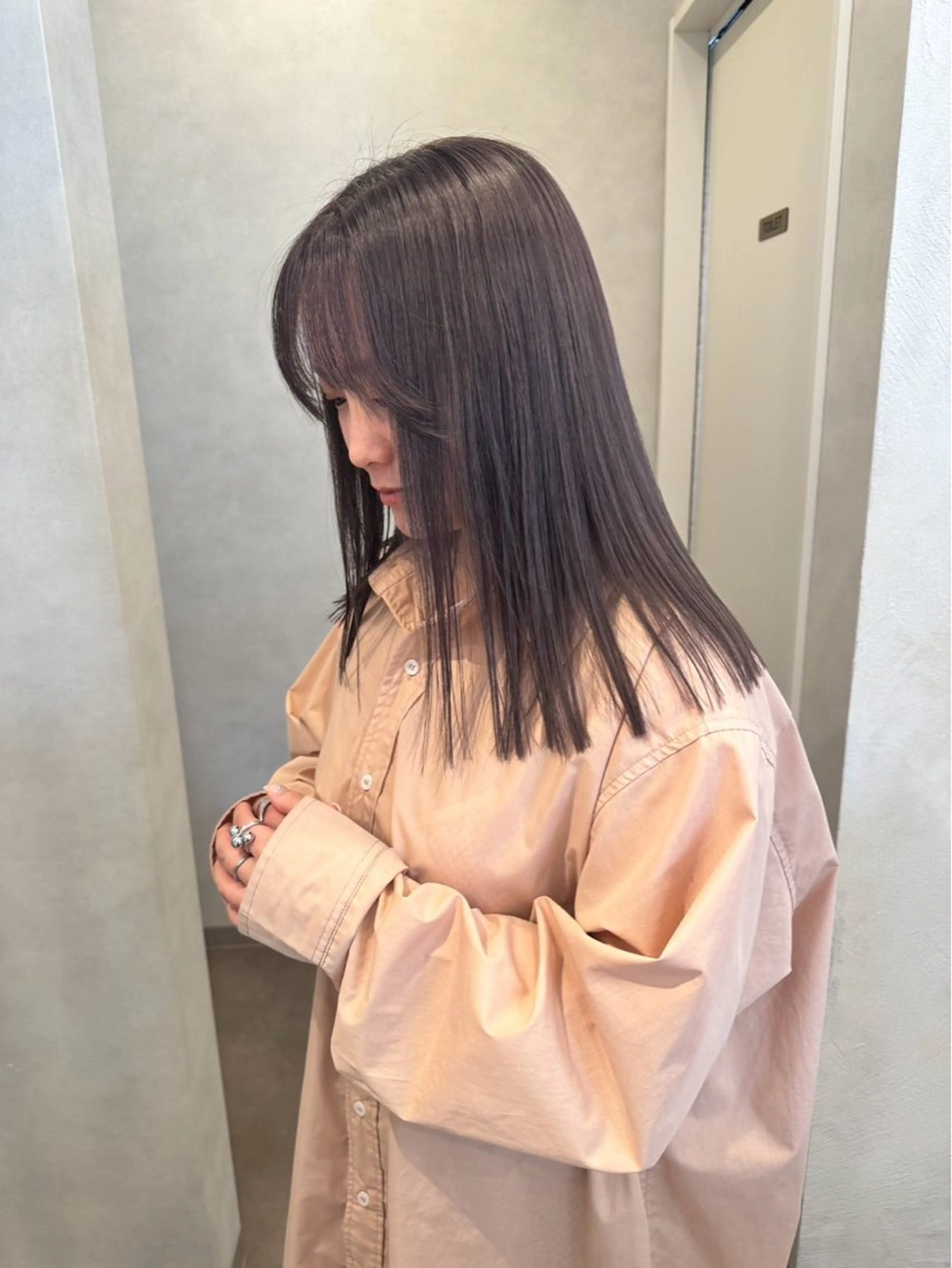 セミロング カラー ヘアカラー Lita./ sumireのヘアスタイル