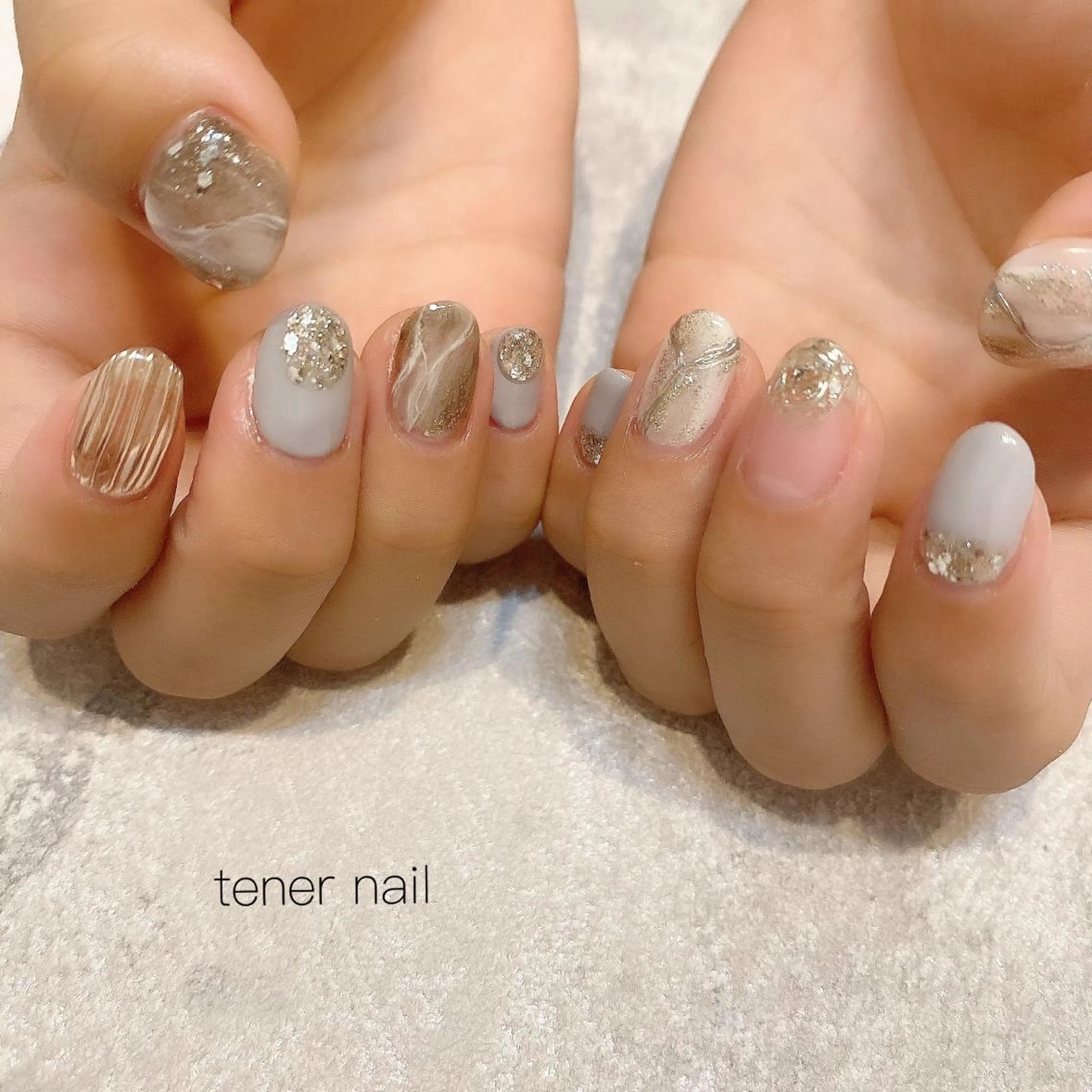 ネイル ニュアンスネイル テネルネイル tener nailのネイルデザイン