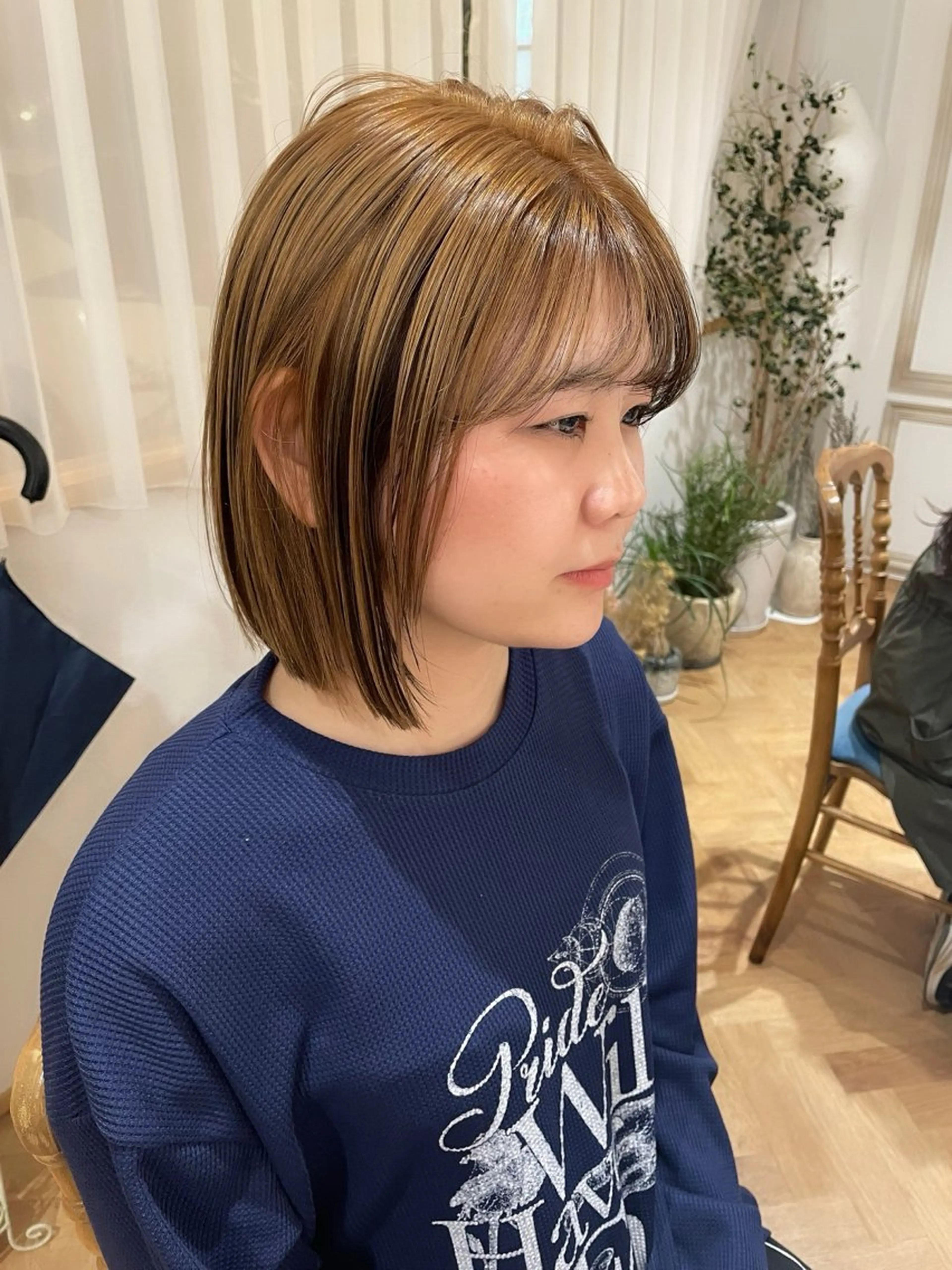 ショート カラー ヘアアレンジ belta.🌱 安藝夏花🌻のヘアスタイル