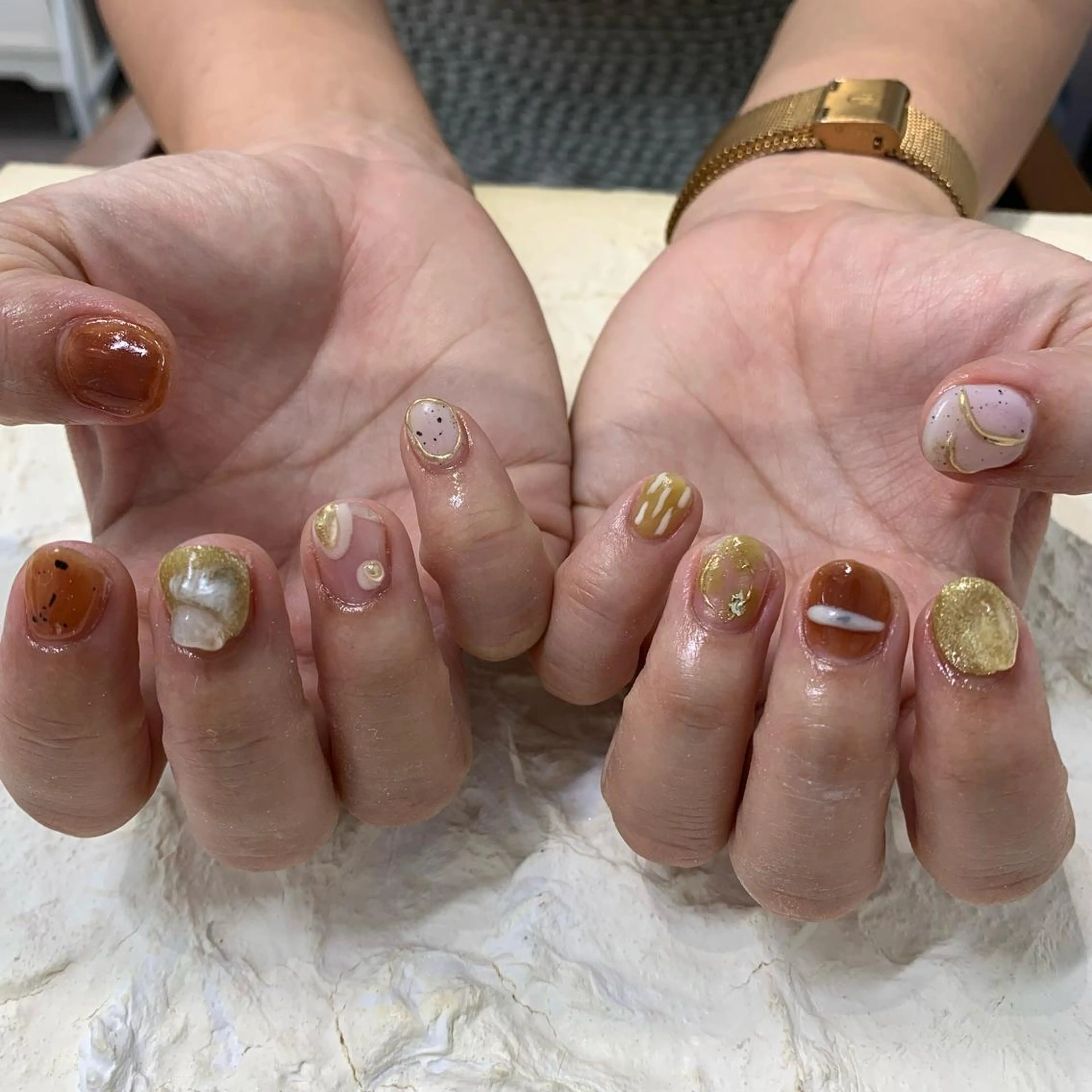 ネイル マキノ ユイのネイルデザイン