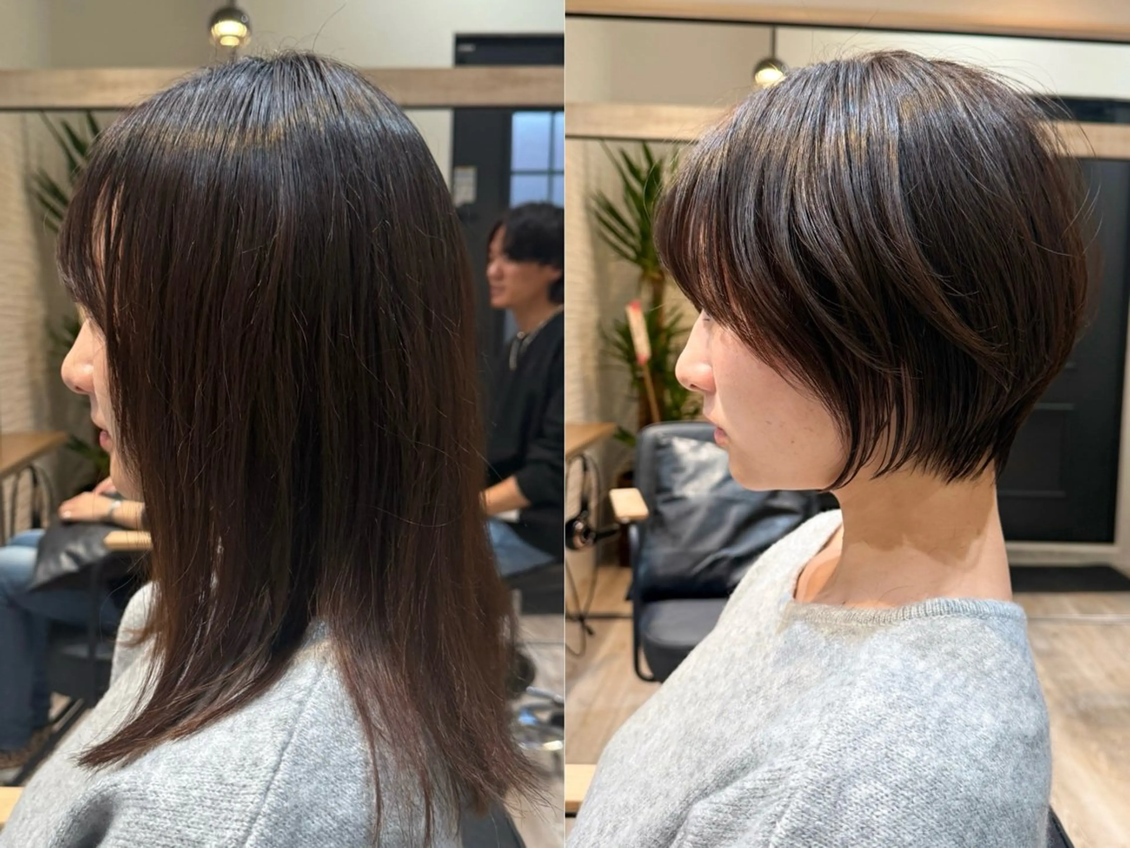 ショート カット ヘアカラー トリートメント ショート/縮毛矯正 /大宮/惇平のヘアスタイル