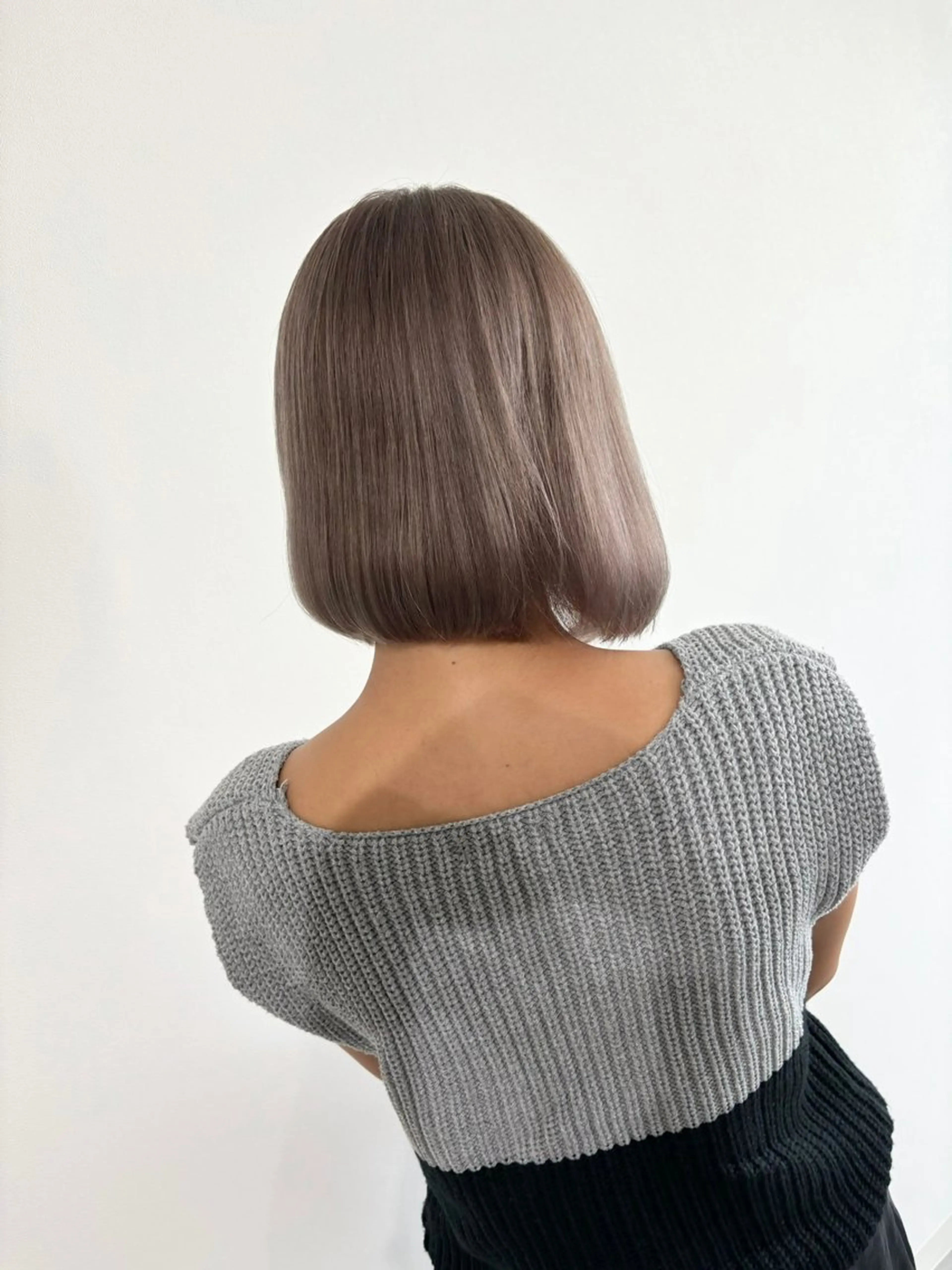 ミディアム ケアブリーチ 黒瀬有汰のヘアスタイル