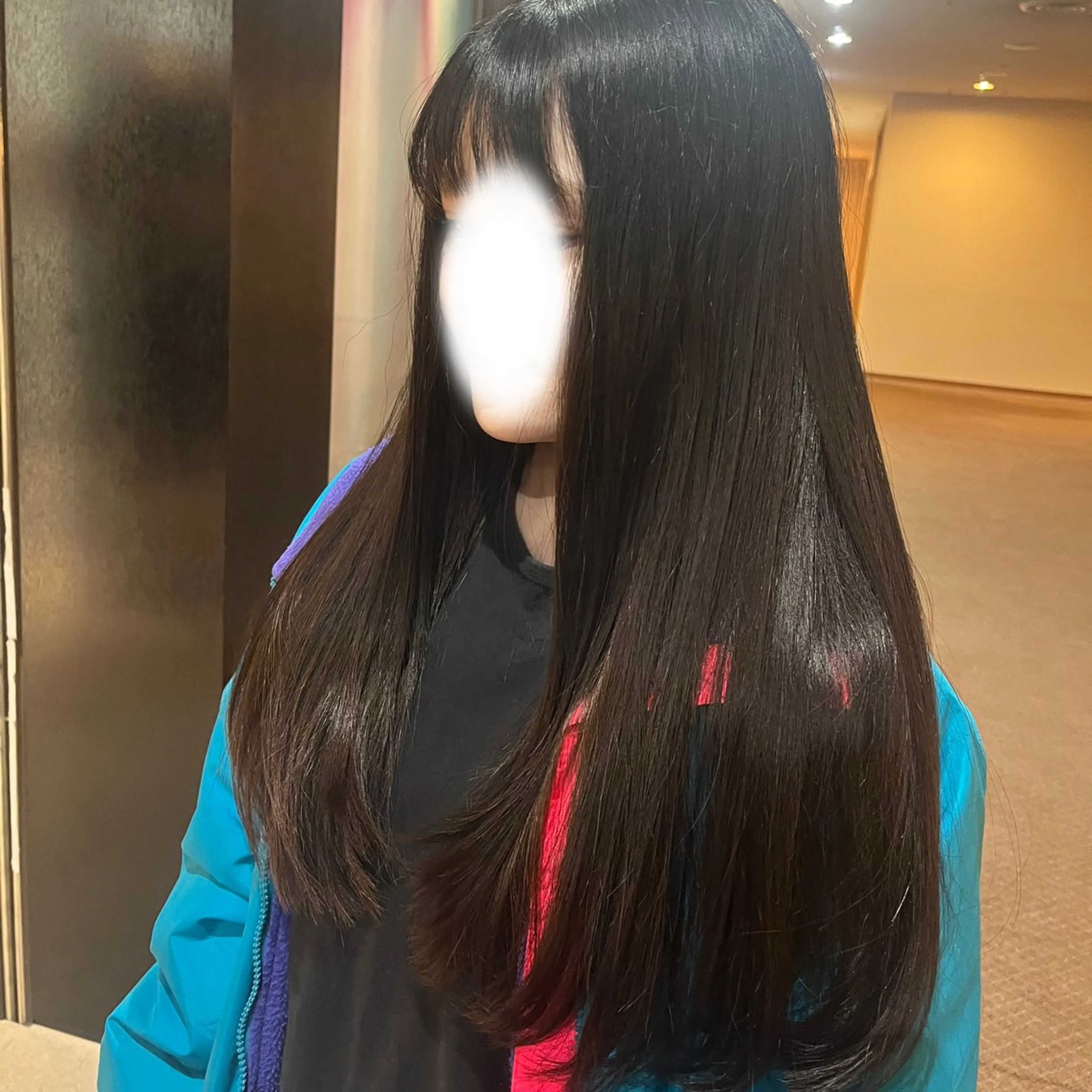 ロング レイヤーカット ローレイヤー カット ヘッドスパ タナカ Tanakaのヘアスタイル