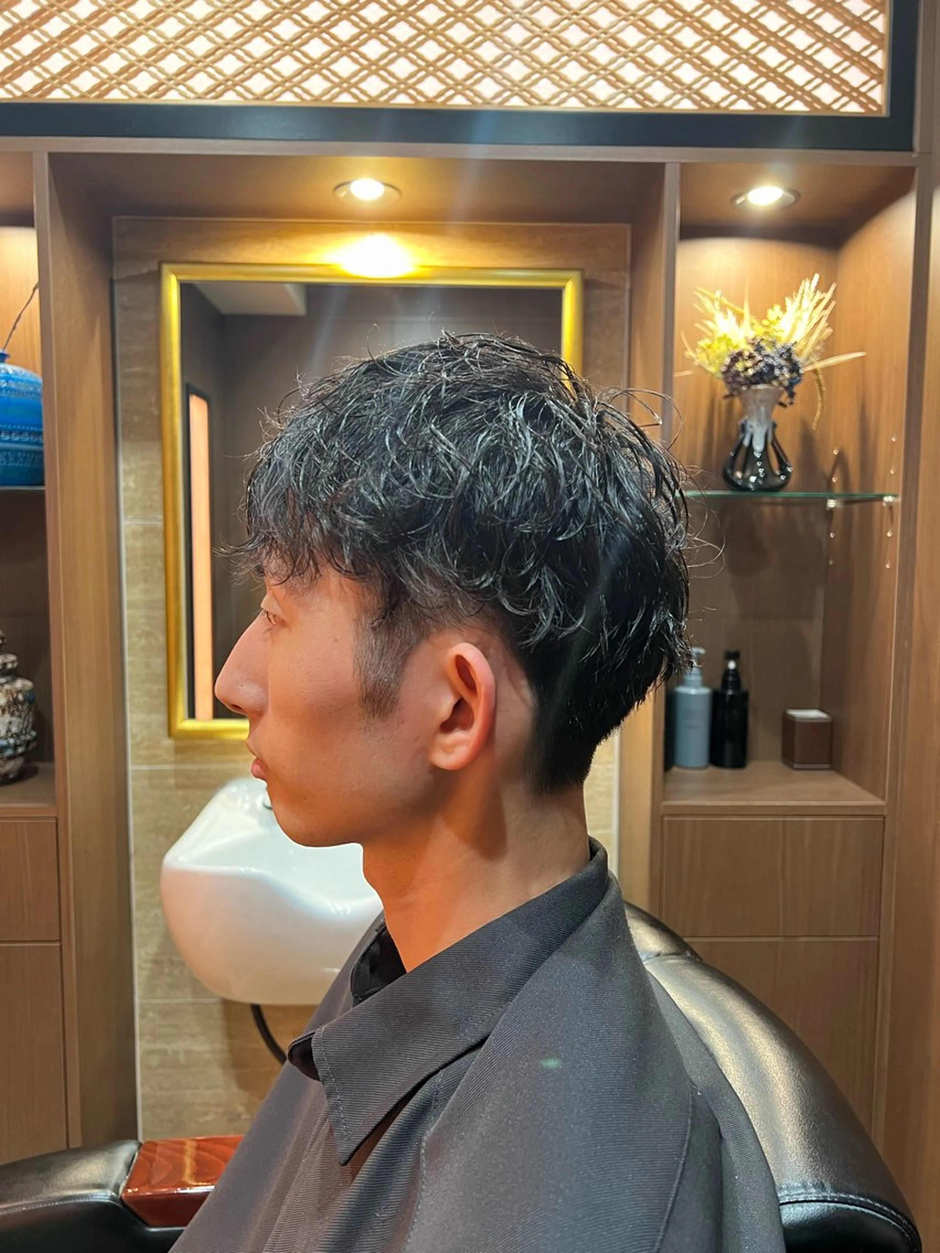 ショート ヒロ銀座バーバーショップ丸の内所属・秋山 琳太のヘアスタイル