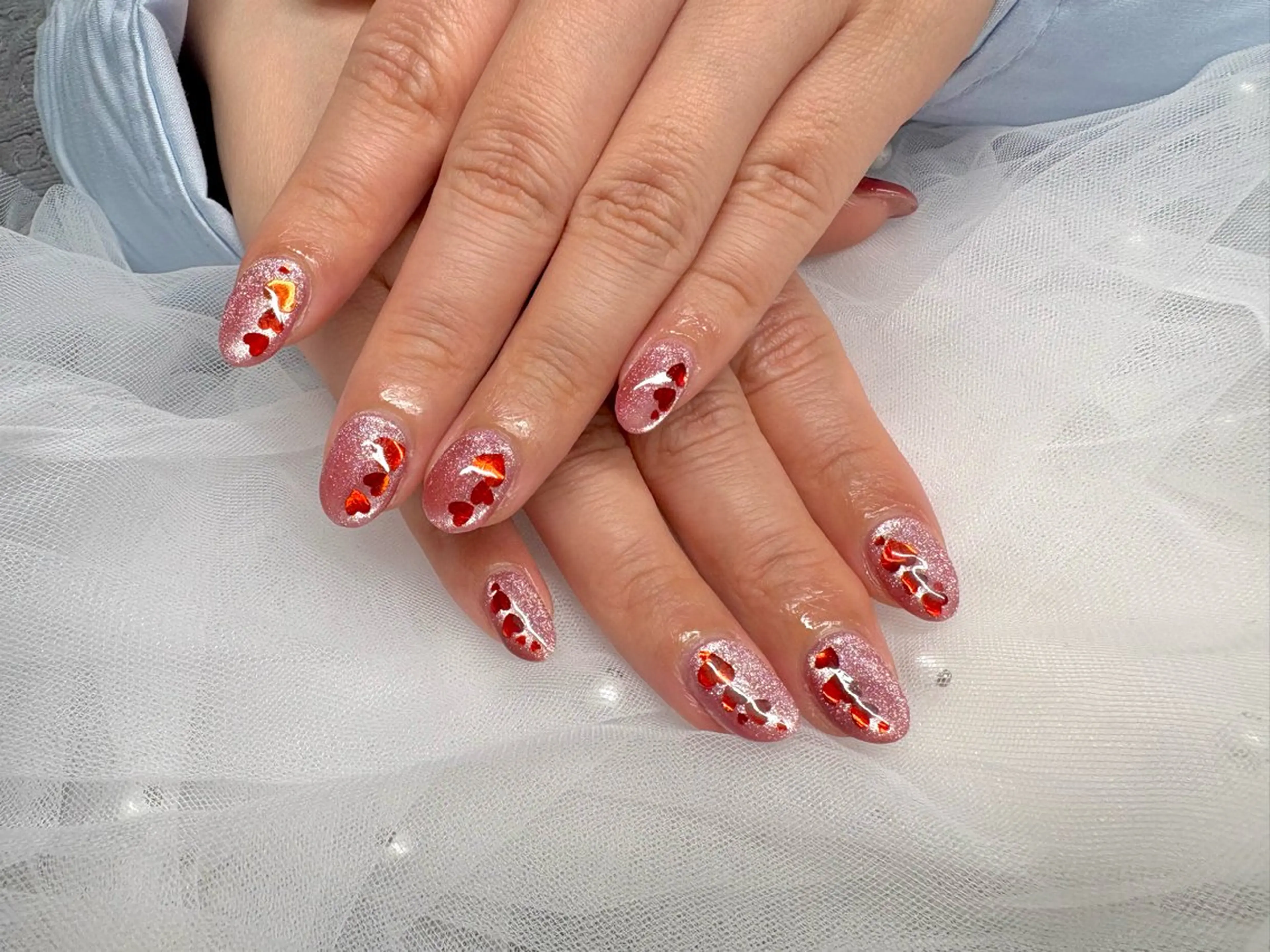 ネイル マグネットネイル ハンドネイル tanaka miyuのネイルデザイン