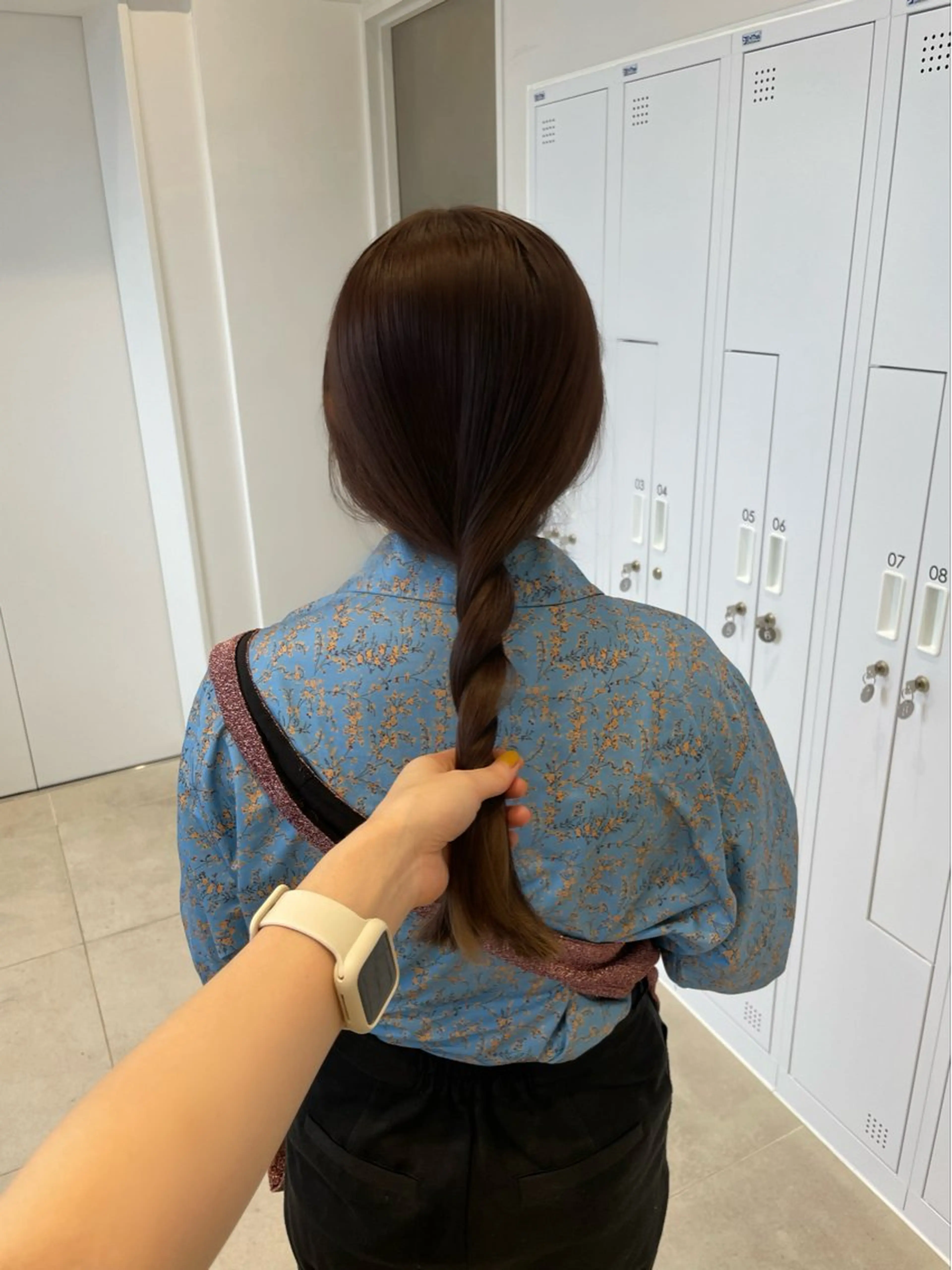 セミロング ヘアカラー トリートメント 東京の技術を 京都で✂︎🕊️💖のヘアスタイル