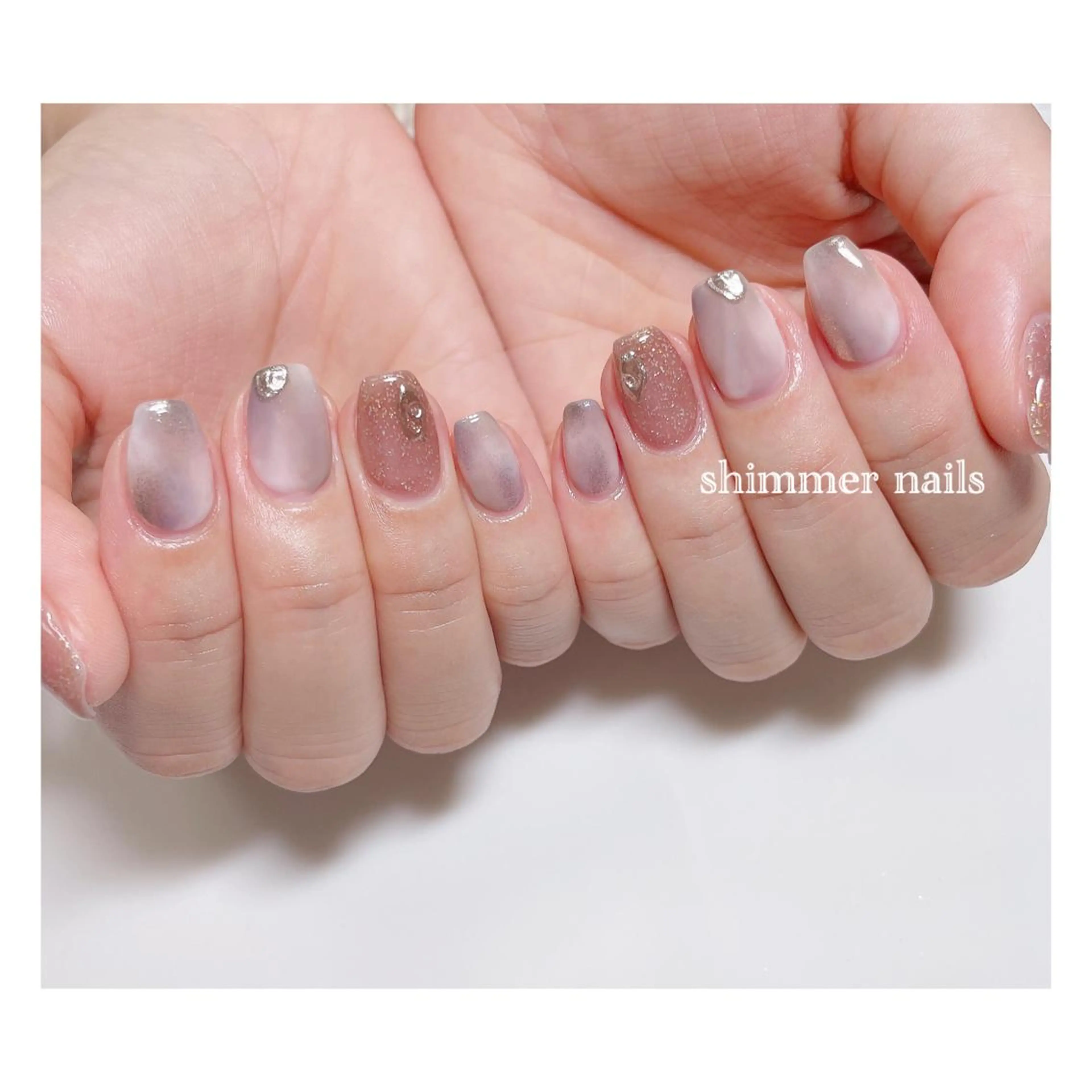 ネイル shimmer nailsのネイルデザイン