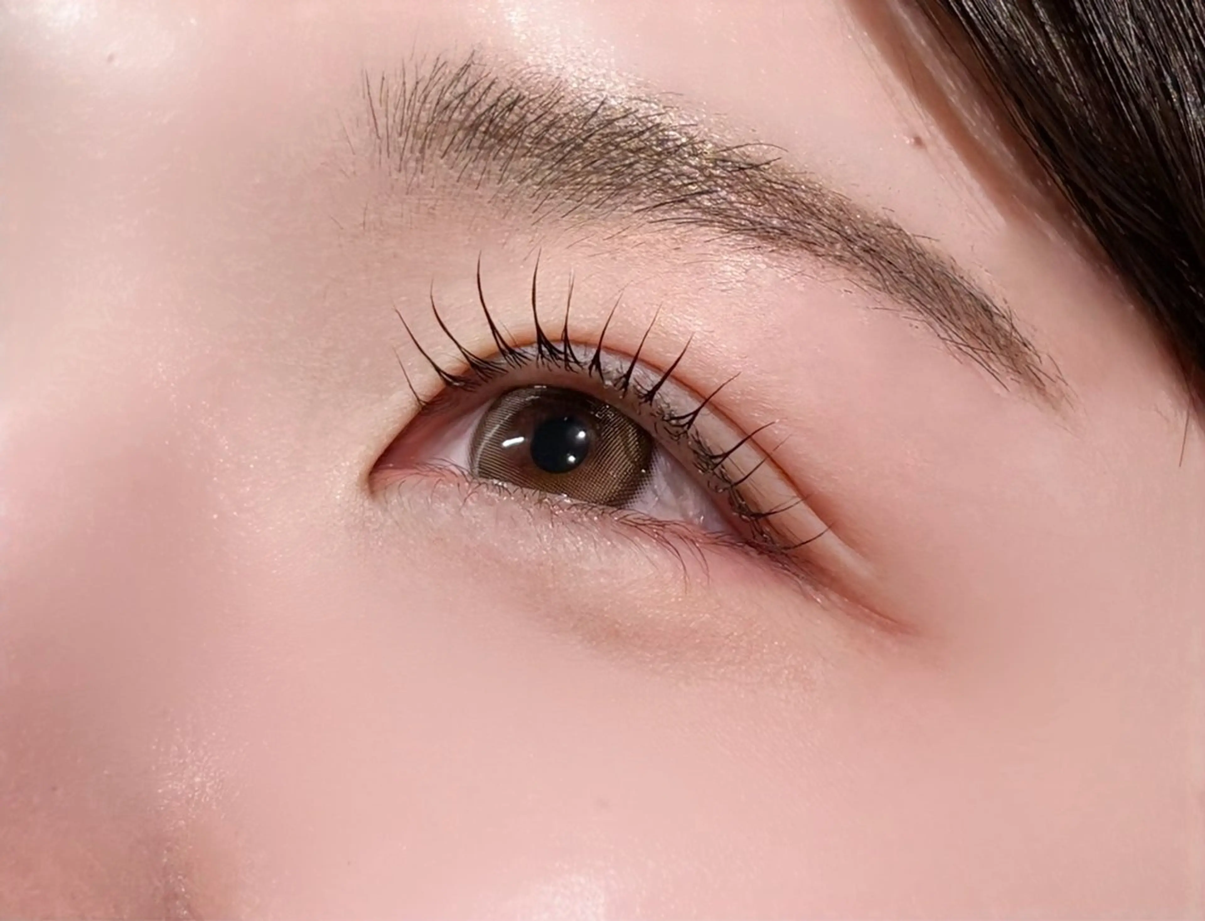 マツエク・マツパ まつげパーマ マツパ 藤沢/束間マツパ モデル/nanacoのマツエク・マツパデザイン