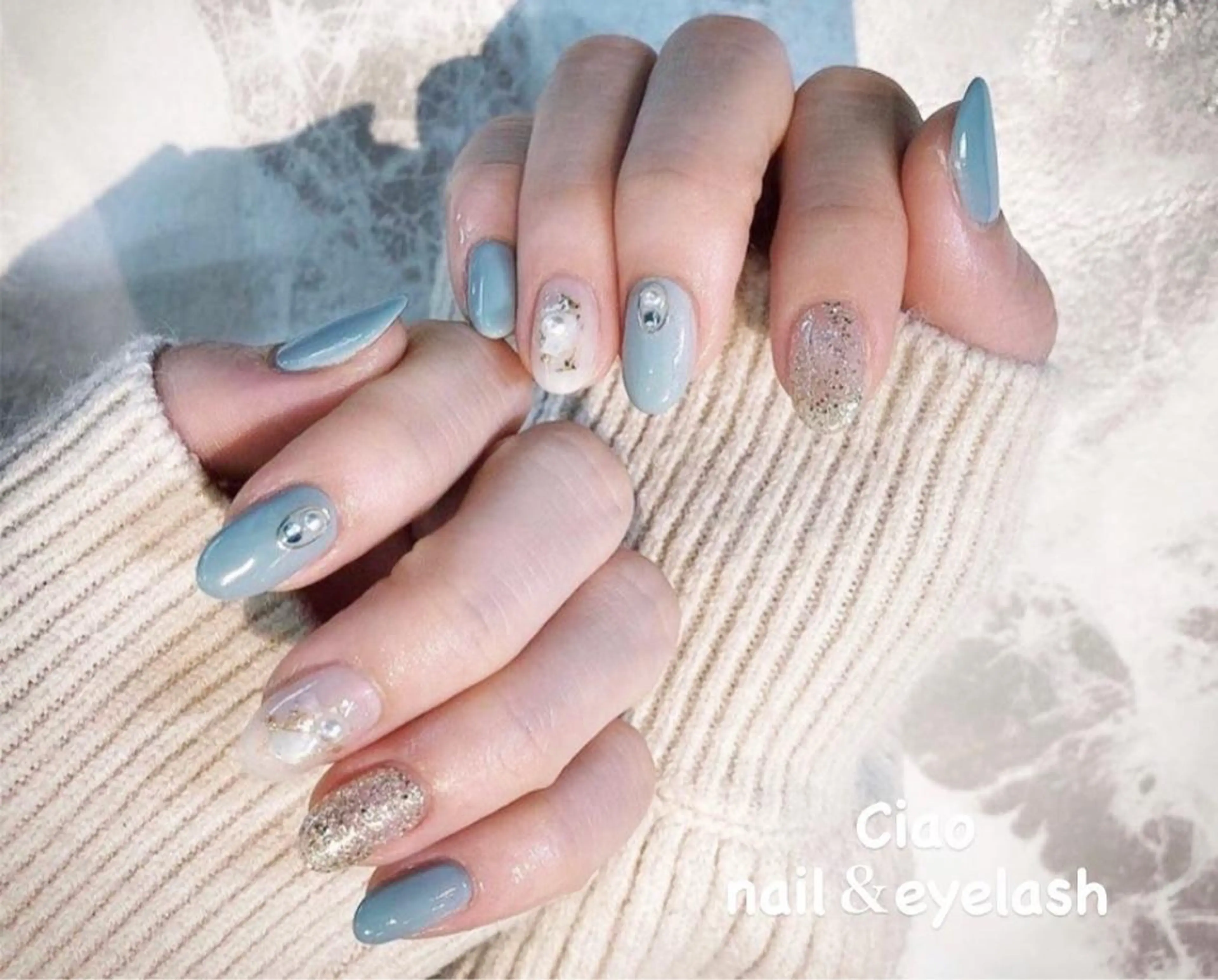 ネイル アートネイル ジェルネイル ニュアンスネイル シンプルネイル 春ネイル #Amin nail salonのネイルデザイン