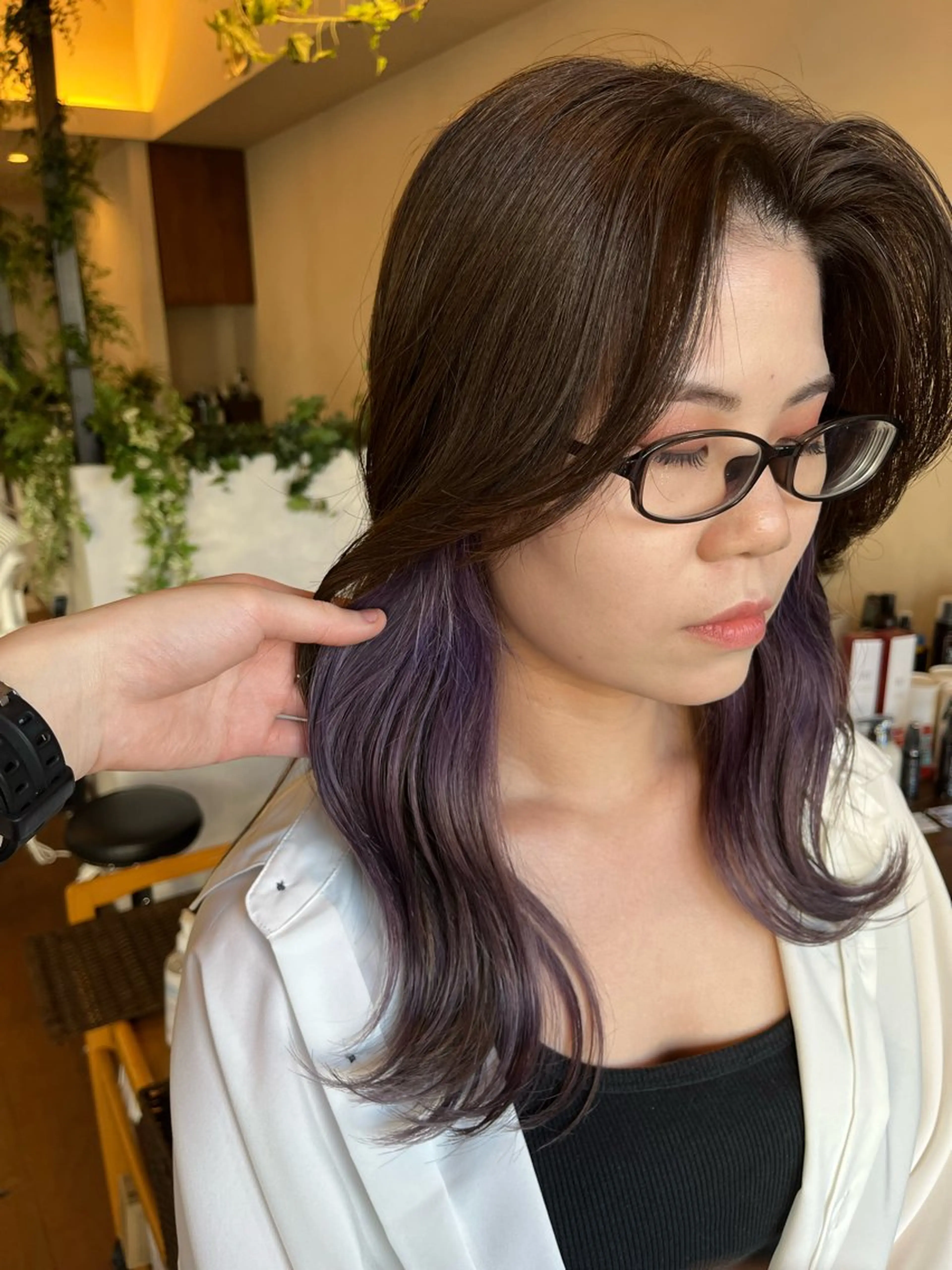 ロング カラー カット ヘアカラー トリートメント AKALA HAIR 西宮店　Juriのヘアスタイル