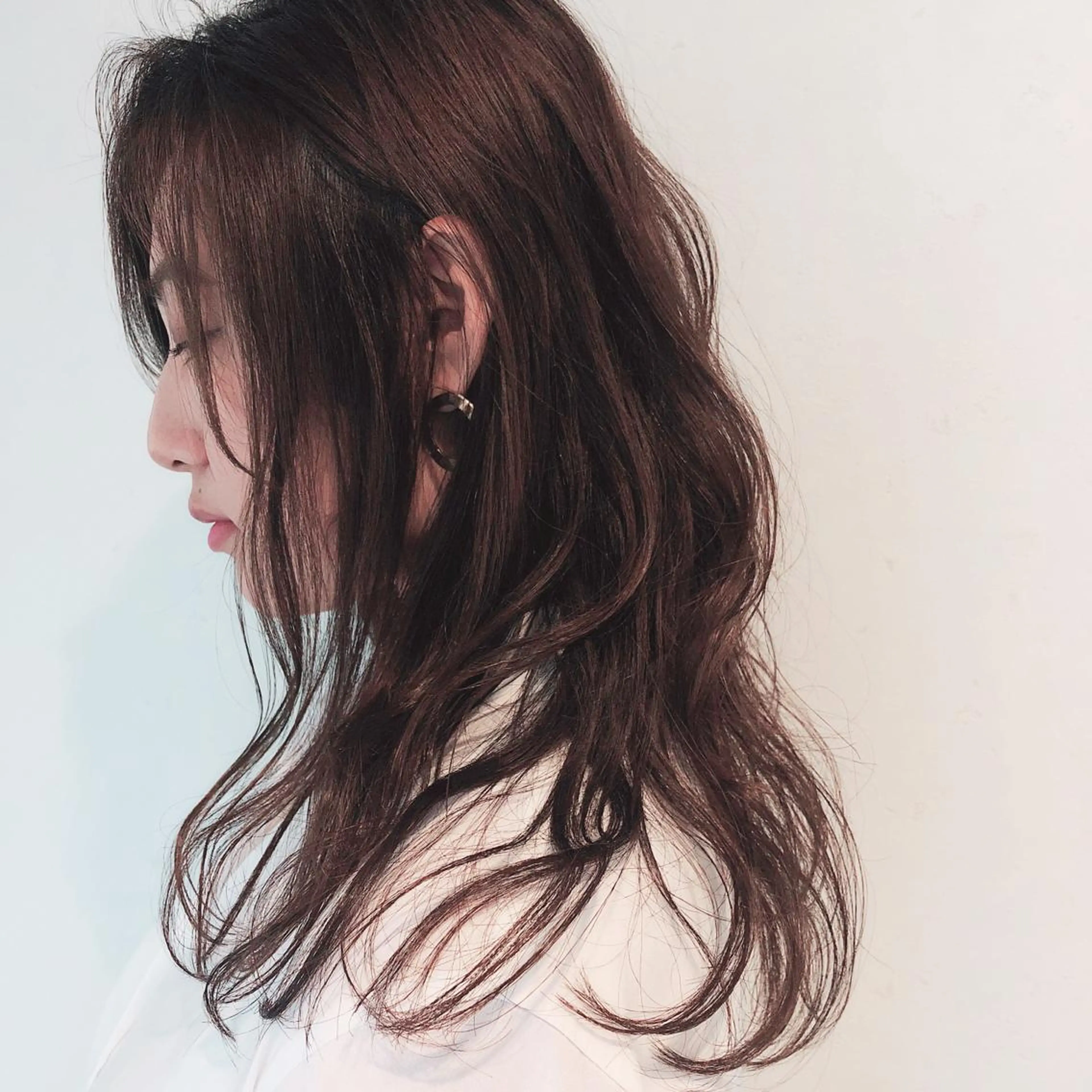 ロング 伊藤 さやかのヘアスタイル