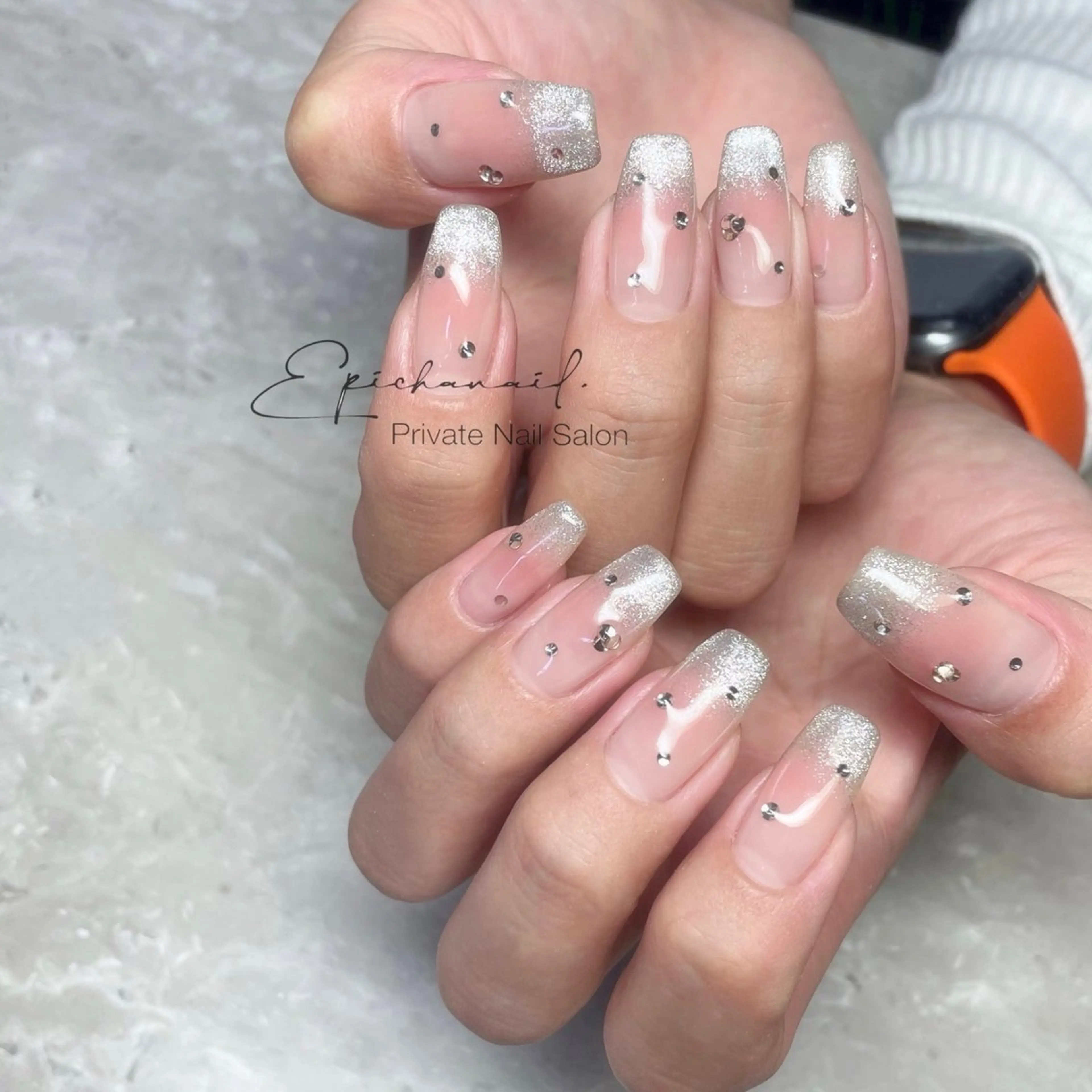 ネイル グラデーション マグネットネイル EPICHA NAILのネイルデザイン