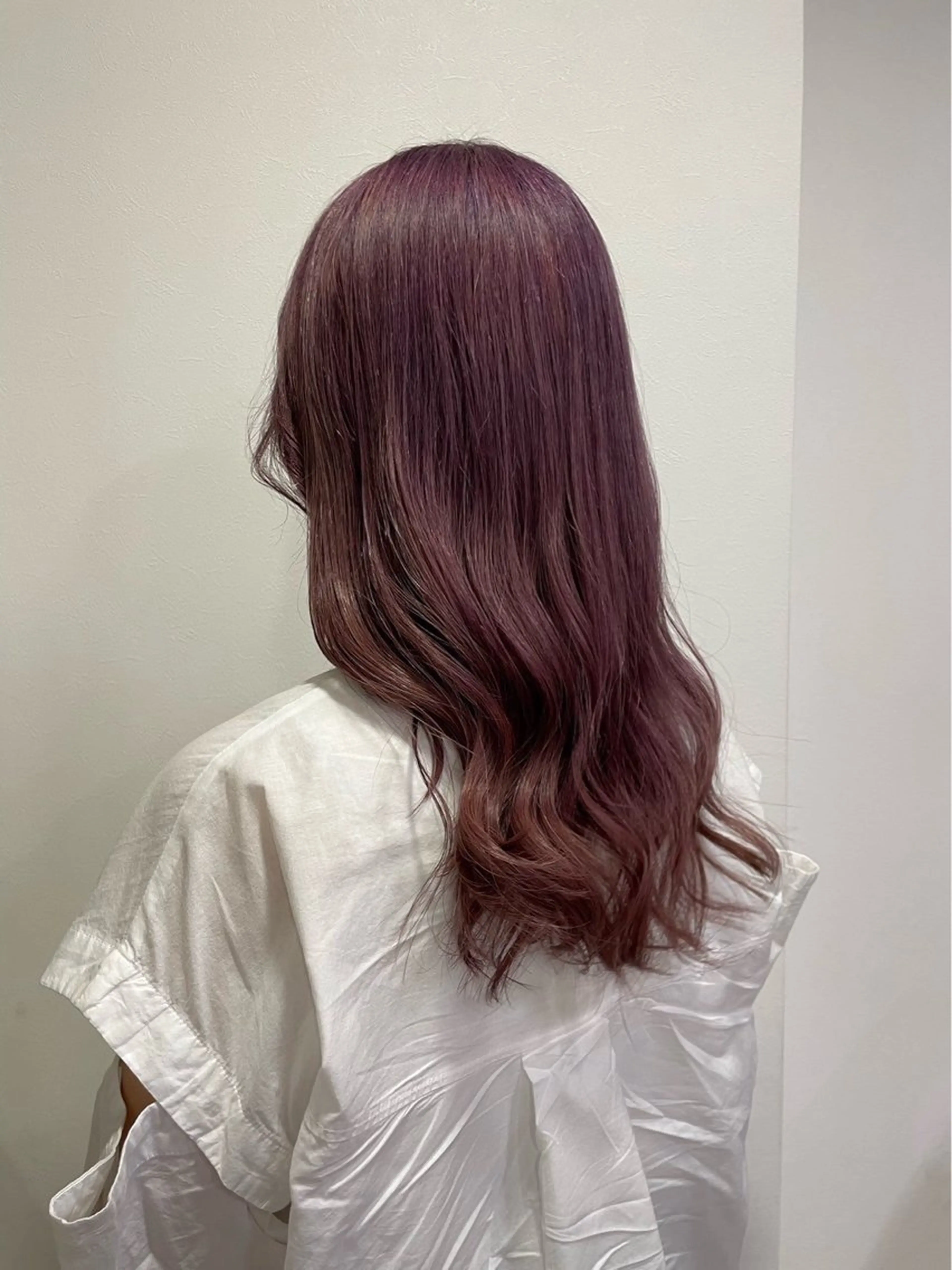 ミディアム ヘアカラー 🦄🌈田中聖太郎 ニュアンスカラー🦄のヘアスタイル