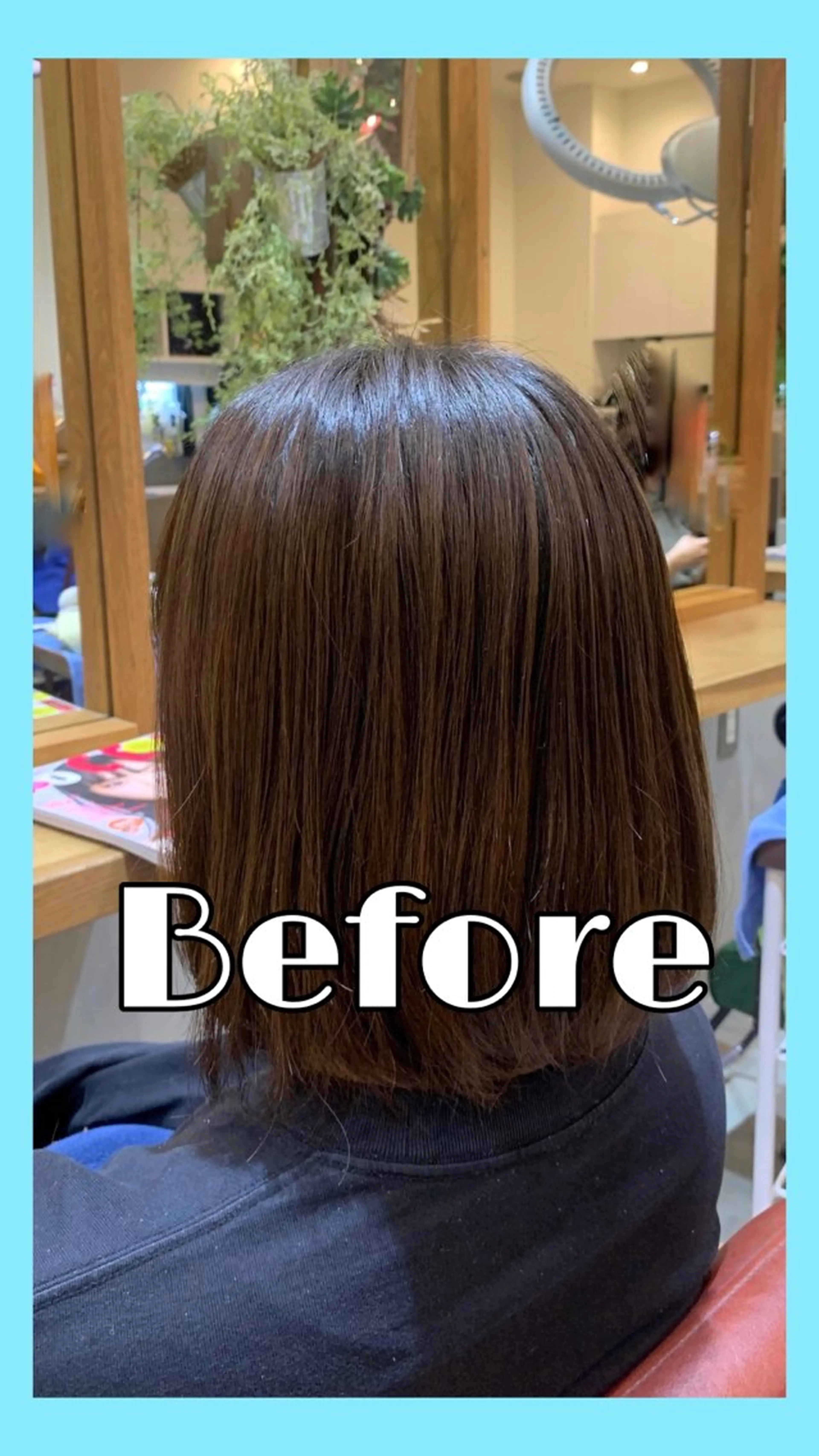 セミロング パーマ カット 縮毛矯正 トリートメント ✂️RIKUKI🎨 【駒込美容師🎀】のヘアスタイル