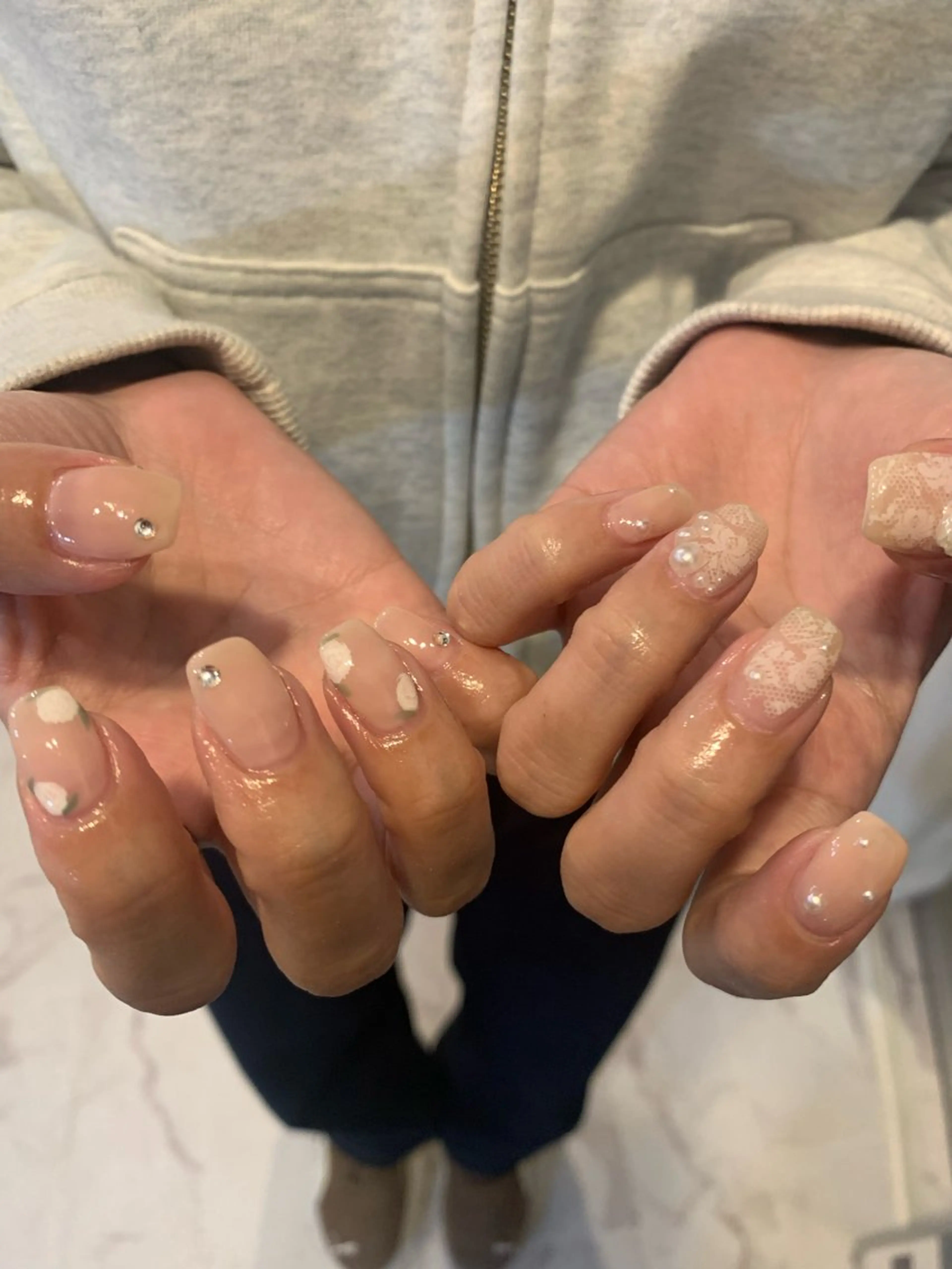 ネイル ハンドネイル 【ANEMONA】 NIHOのマツエク・マツパデザイン