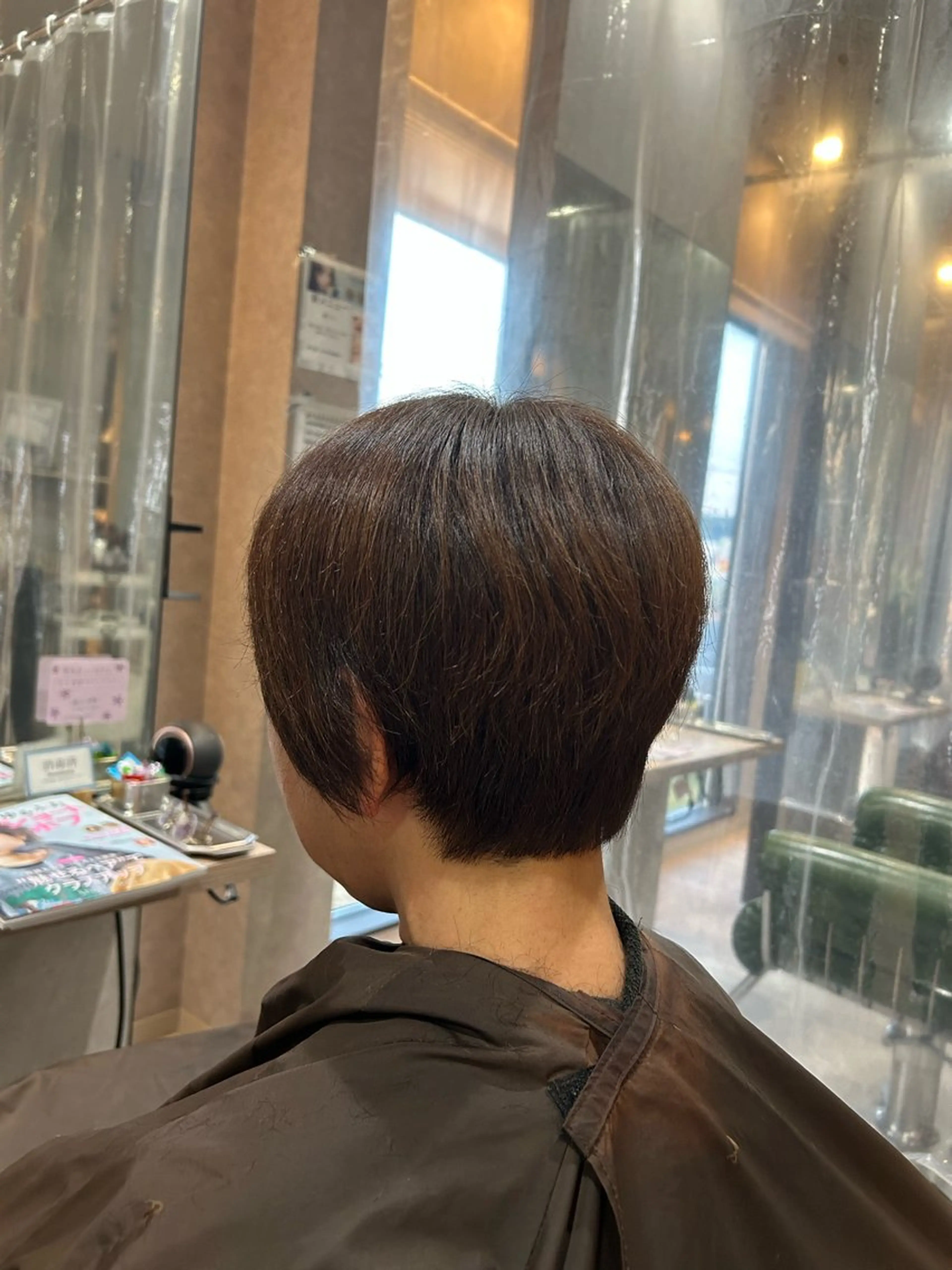 ショート 徳野 愛依のヘアスタイル