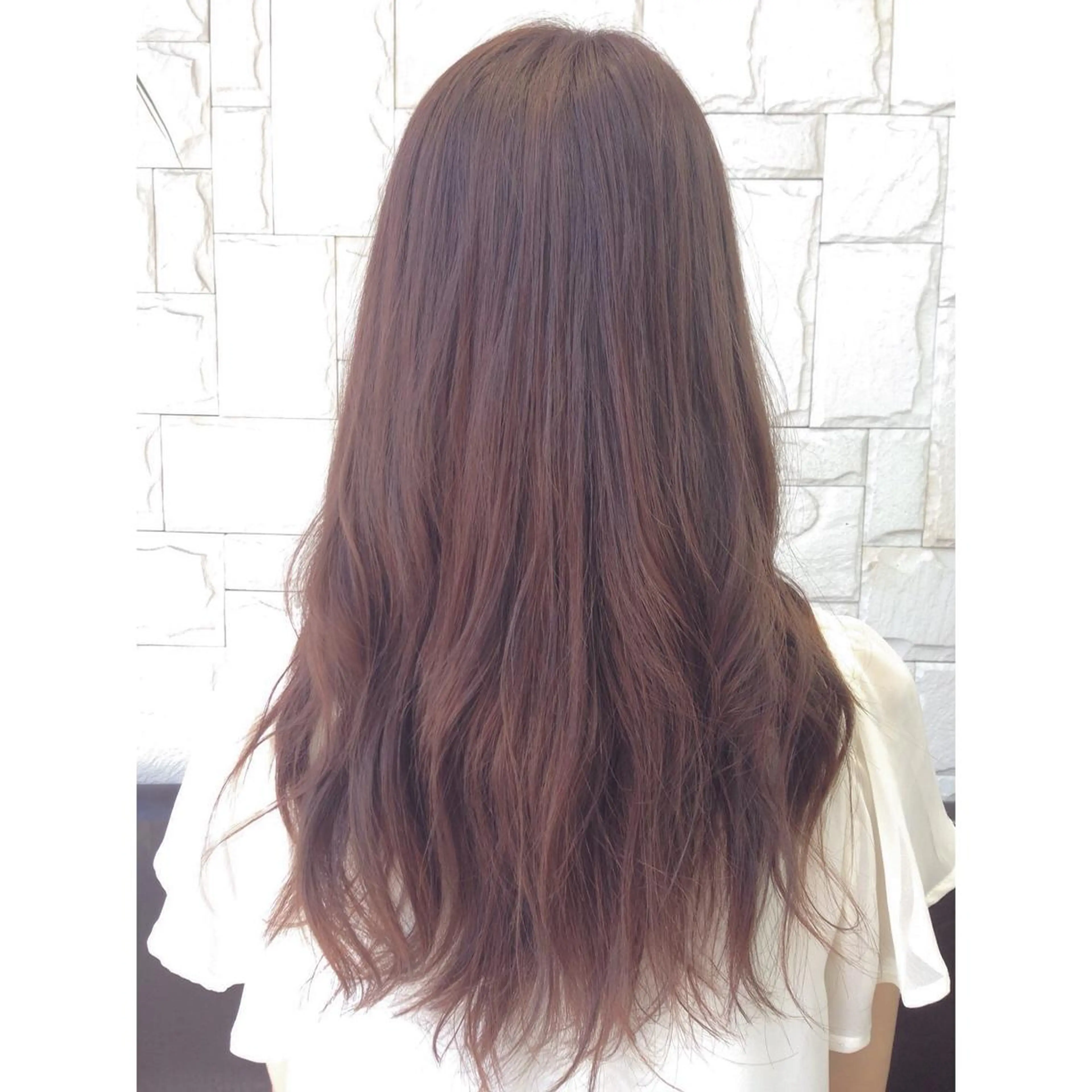 ショート ミディアム セミロング ロング カラー パーマ ヘアアレンジ アッシュ ピンクカラー ピンクアッシュ 藤井 仁紀のヘアスタイル