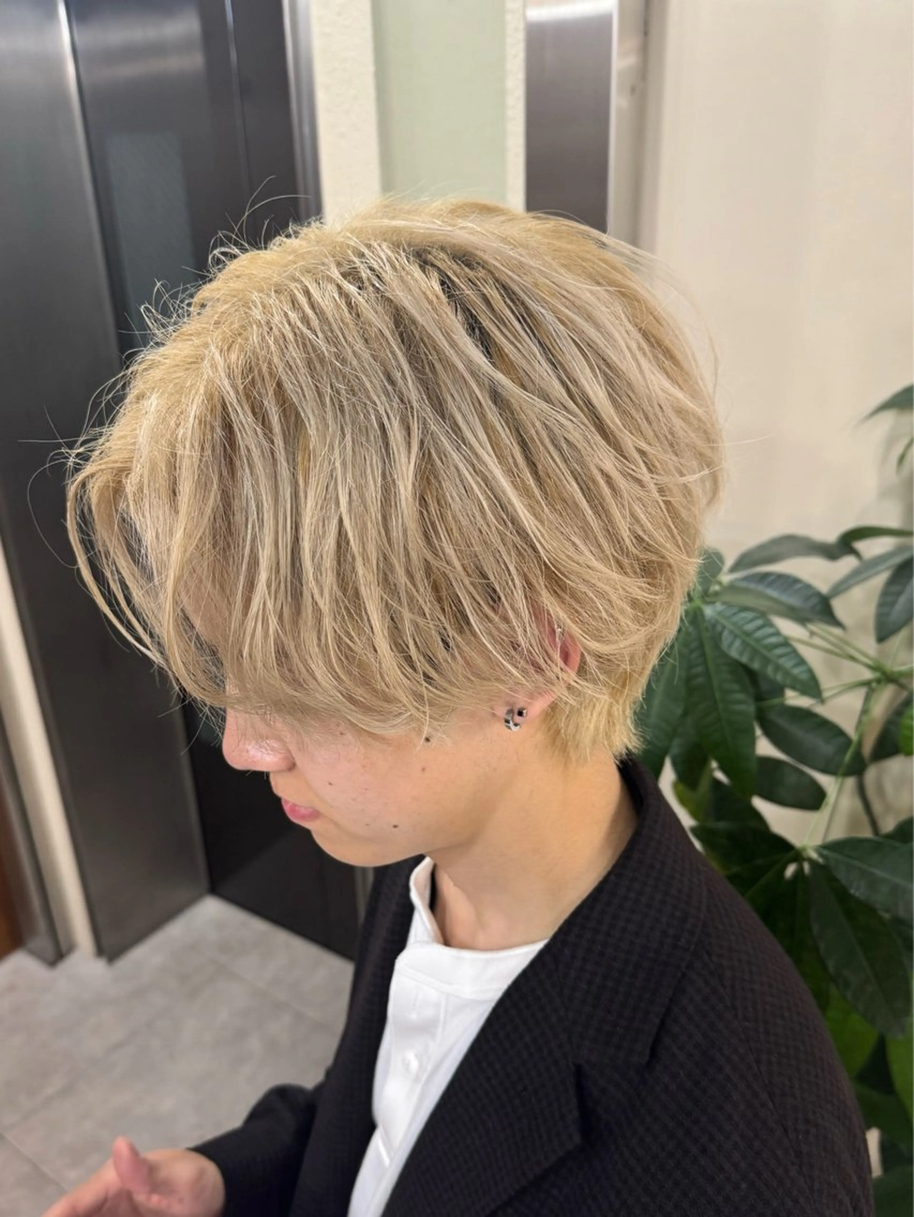 ショート カット トリートメント ヘアセット 佐藤景流/髪質改善/ 艶髪/メンズのヘアスタイル