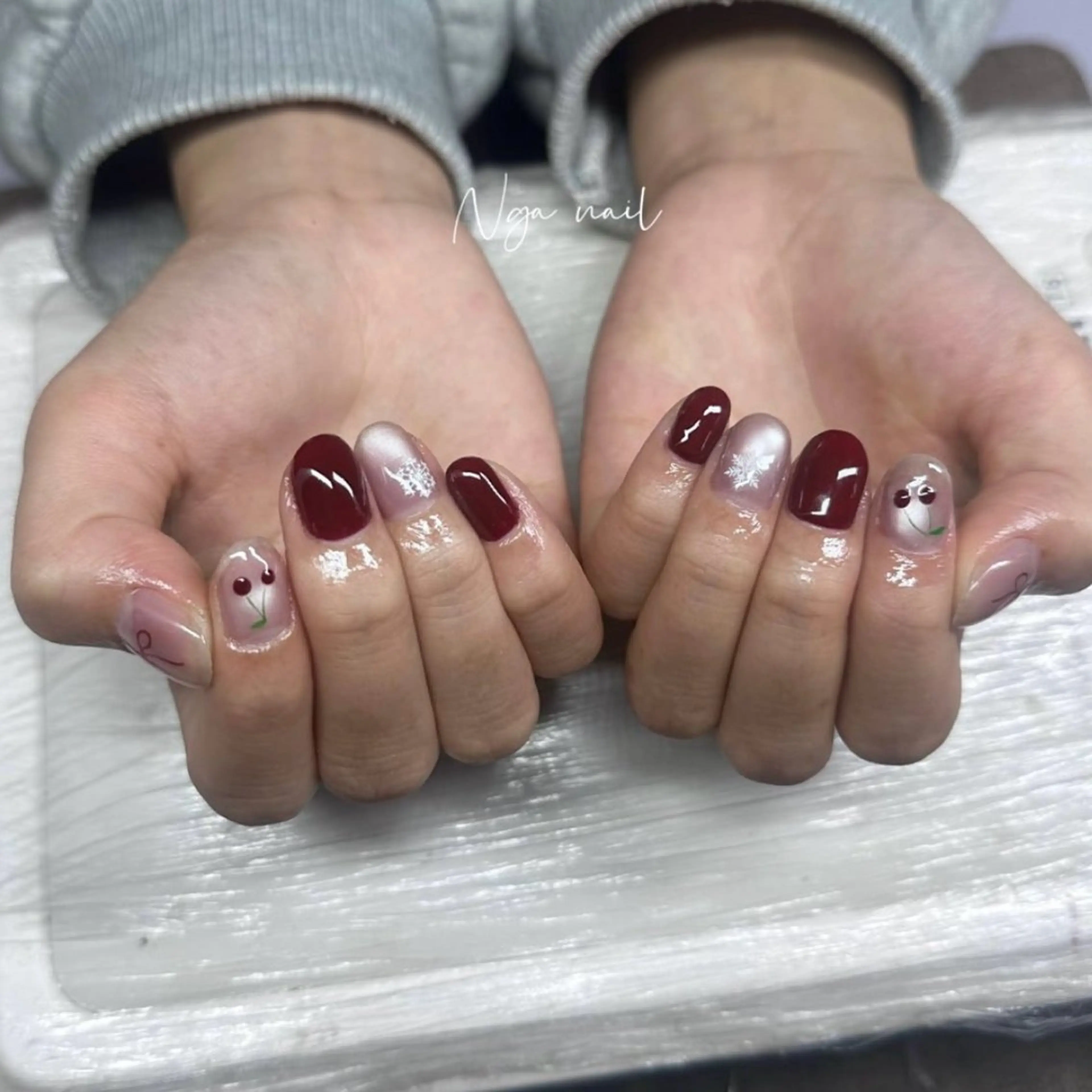 ミディアム ガー NAILのネイルデザイン