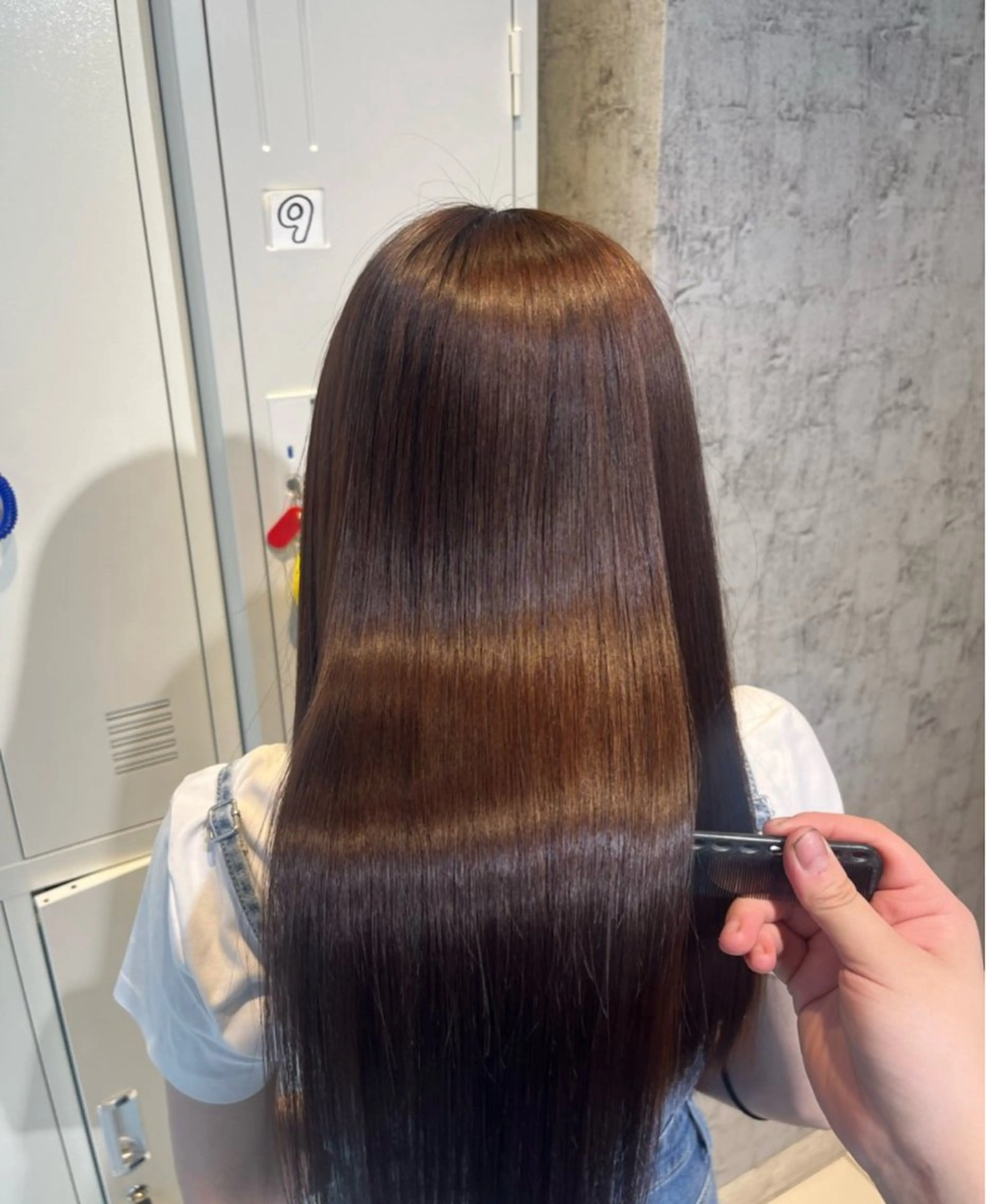 セミロング ヘッドスパ ✨髪質改善＆eye✨ ななみのヘアスタイル