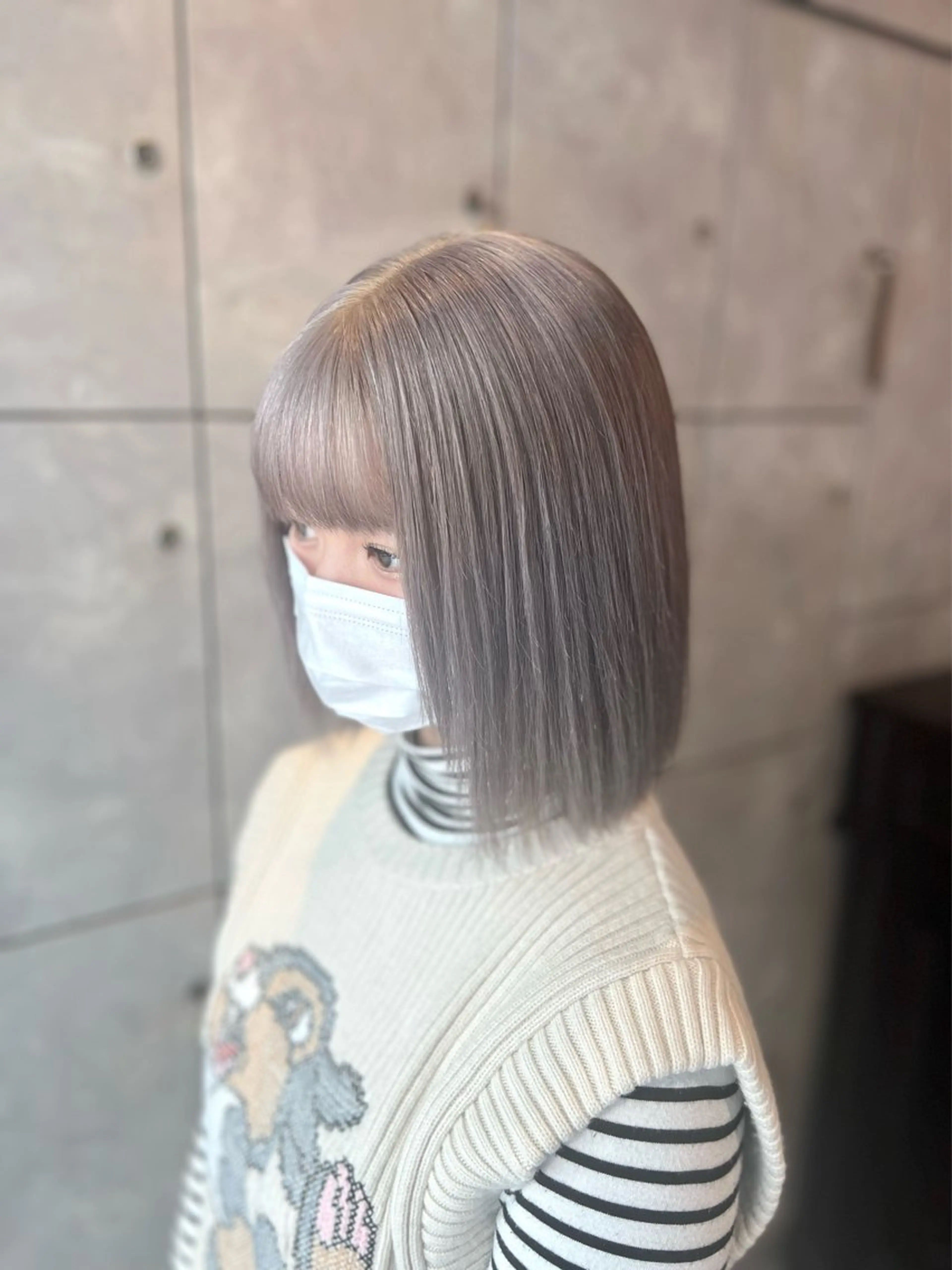 ミディアム カラー ヘアアレンジ ヘアカラー トリートメント ヘアセット 🌈インナーカラー ‘ショウマ’🌈のヘアスタイル