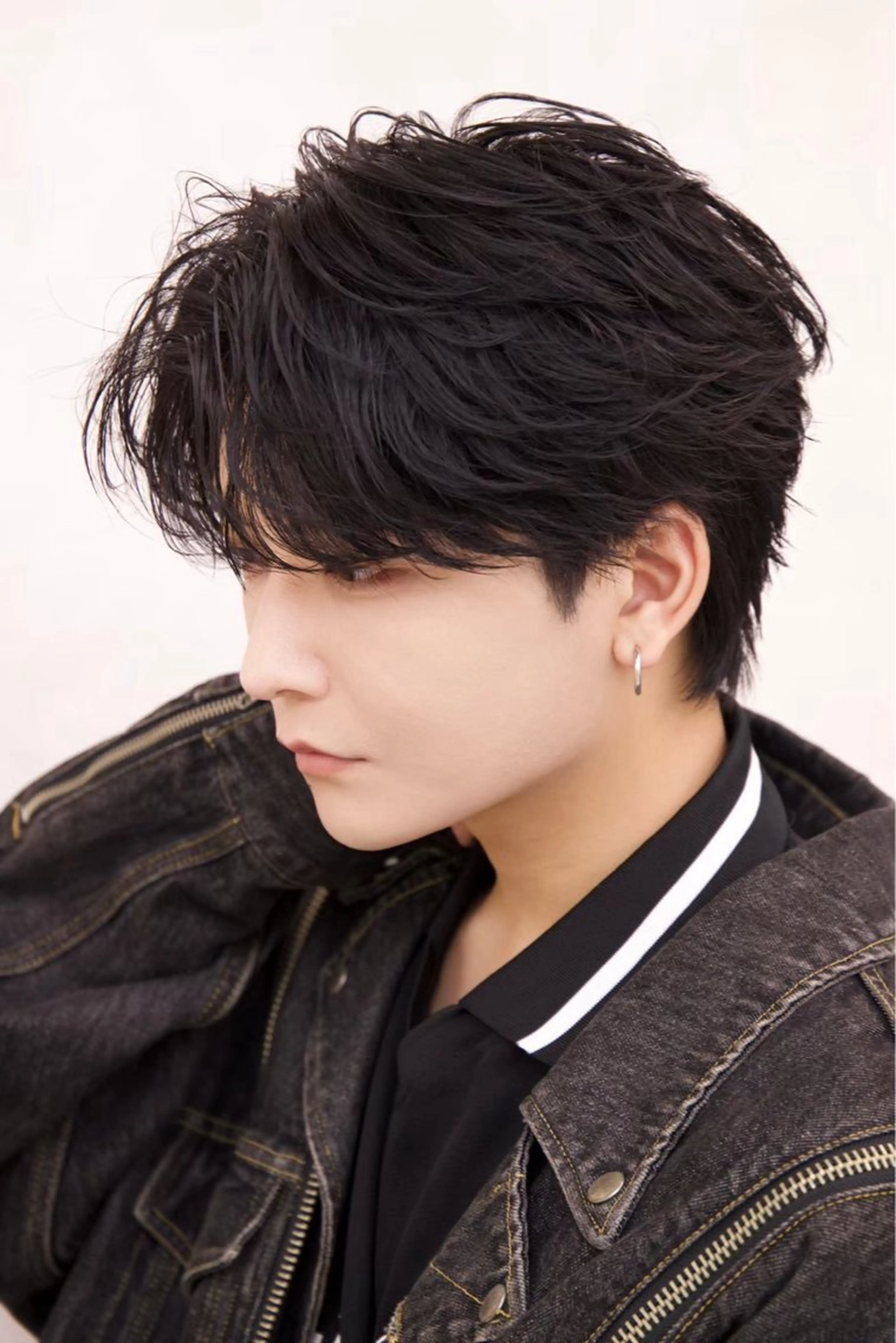 メンズカット+フェザーパーマ¥8000の写真