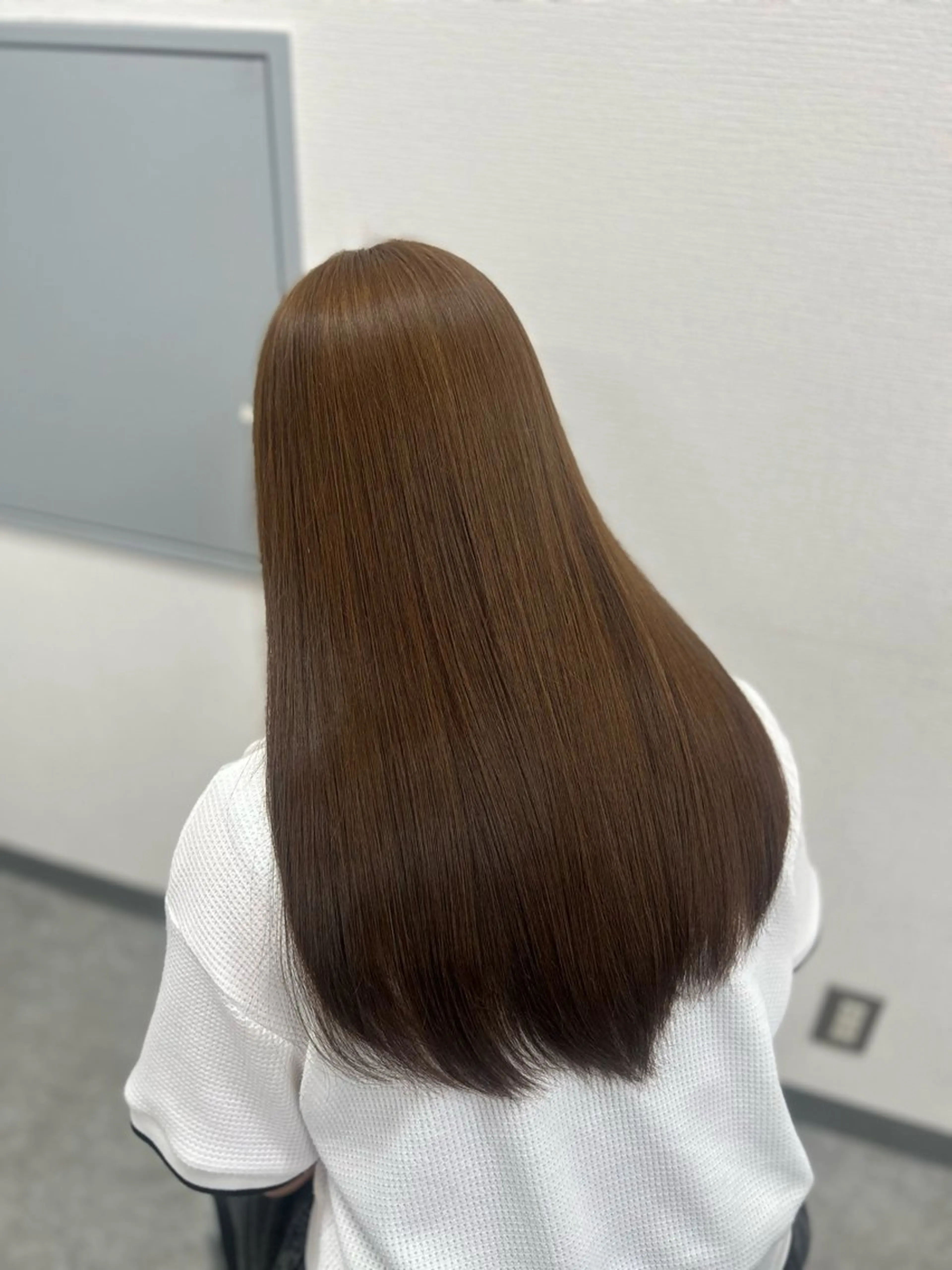 カラー 透明感ベージュ🤎 manami👒🌿のヘアスタイル