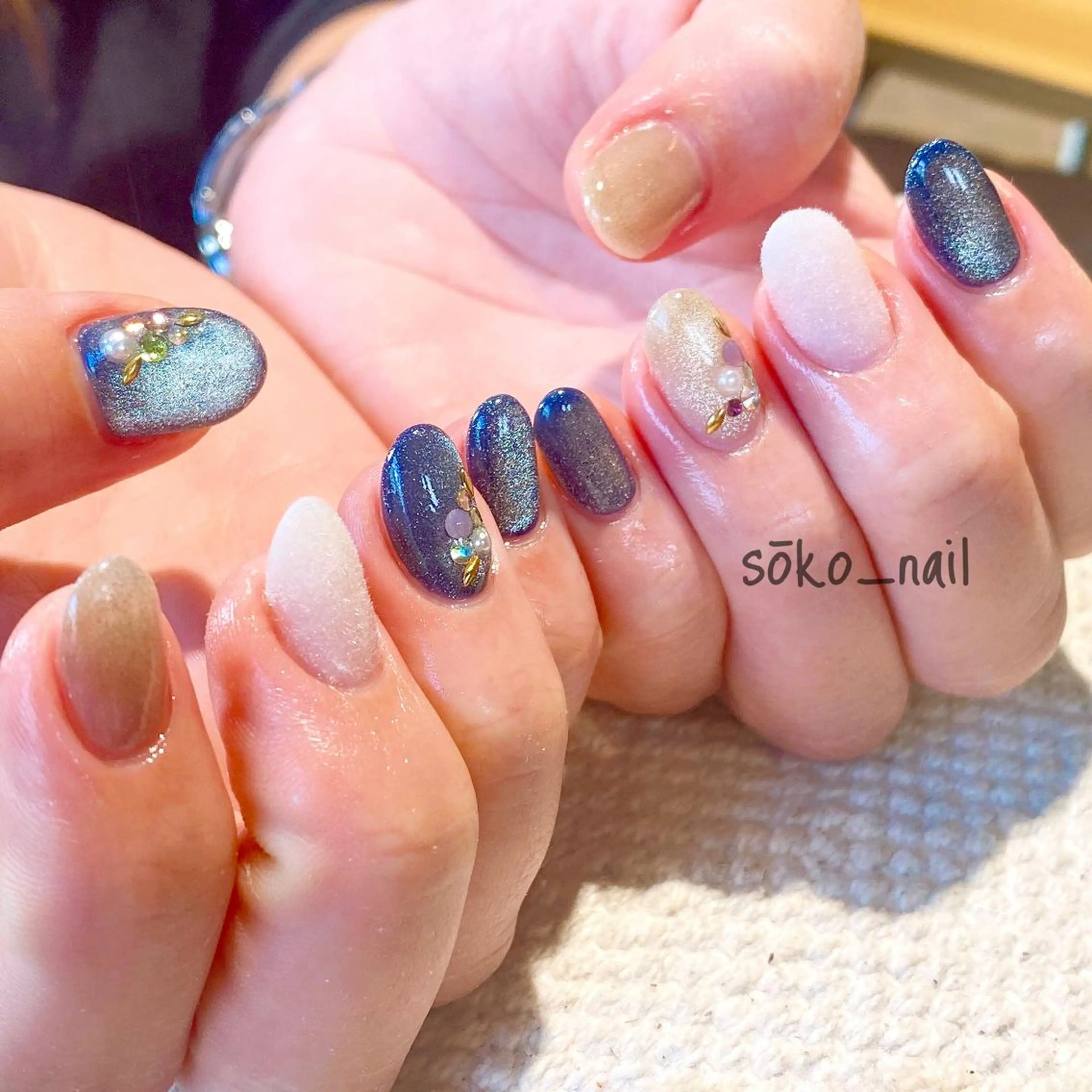 ネイル ハンドネイル megu  / sōko nailのネイルデザイン