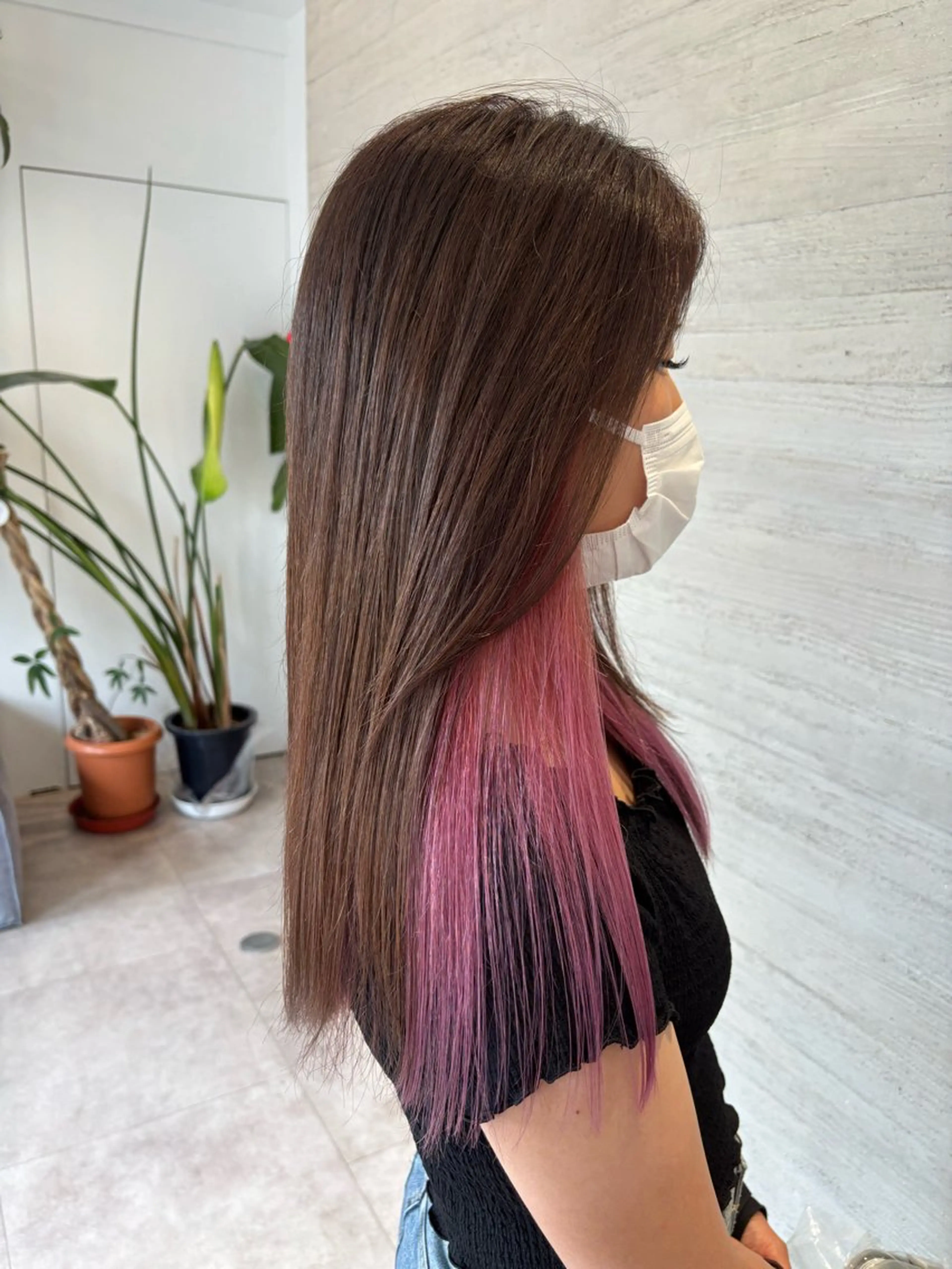 ロング ヘアカラー 🤍tomoka 🤍のヘアスタイル