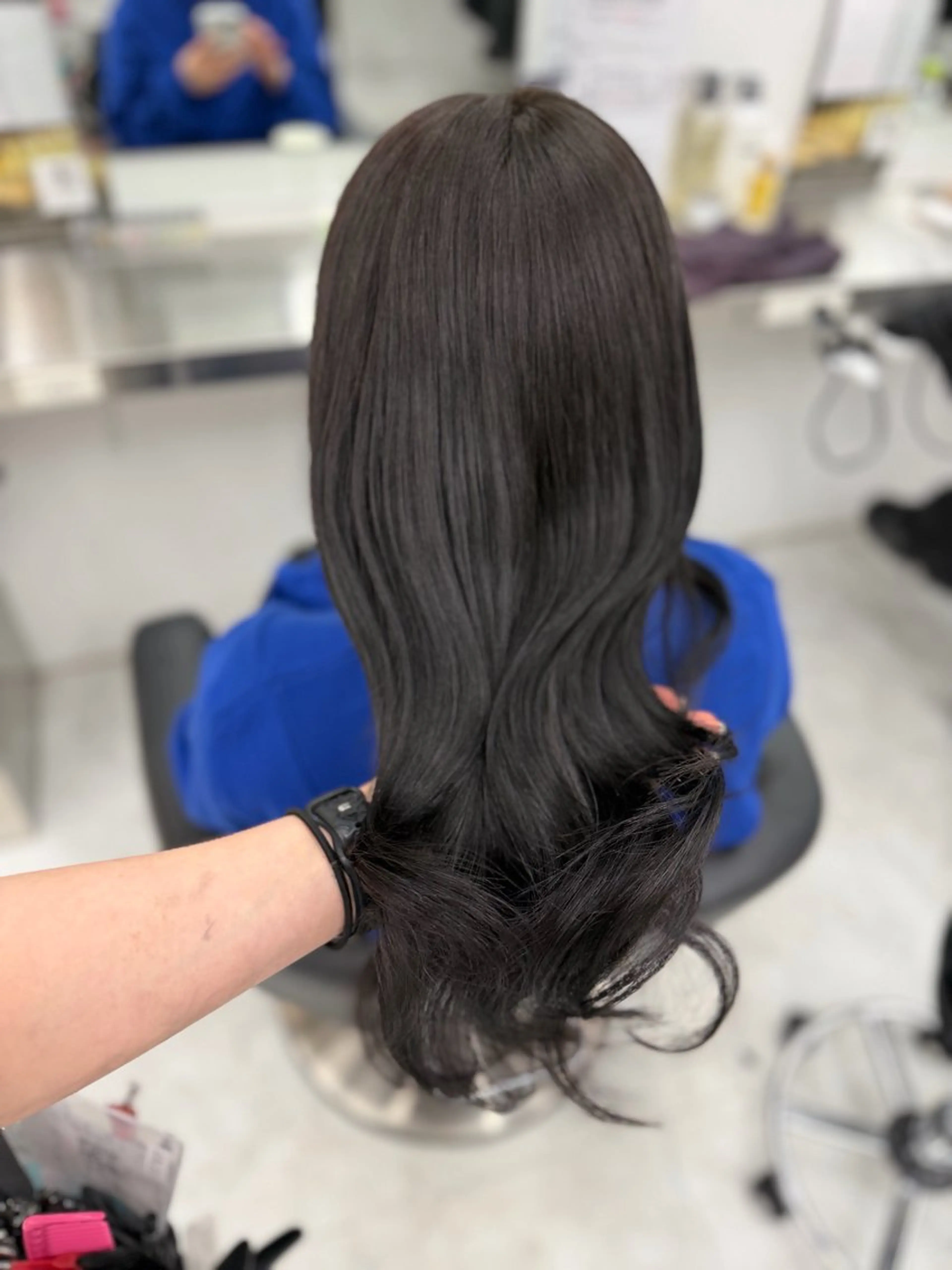 カラー カット ヘアカラー トリートメント 透ける透明感カラー 🎀anju/渋谷のヘアスタイル