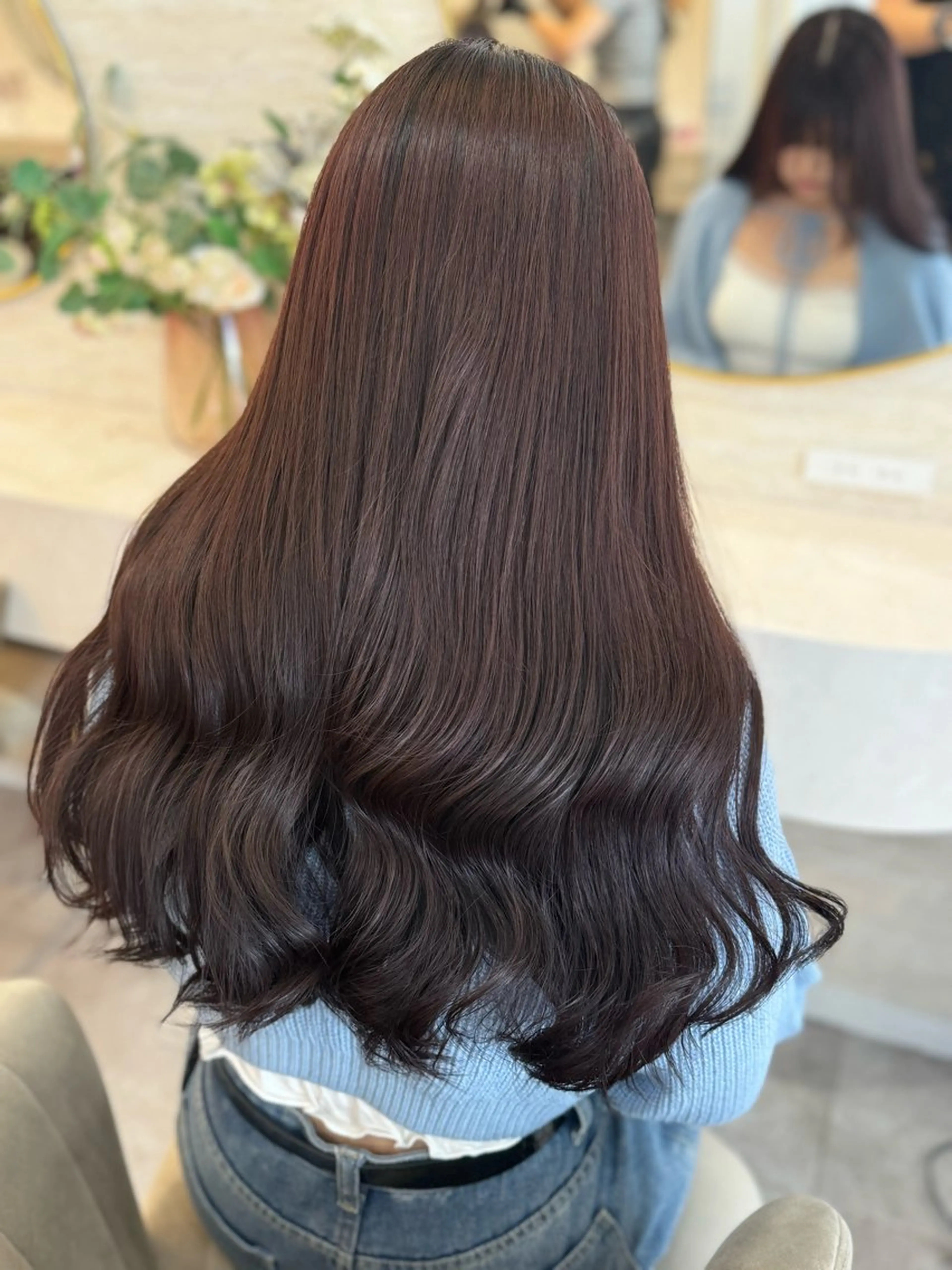 ロング カラー 【メンズ特化】池袋 韓国スタイル飯塚のヘアスタイル