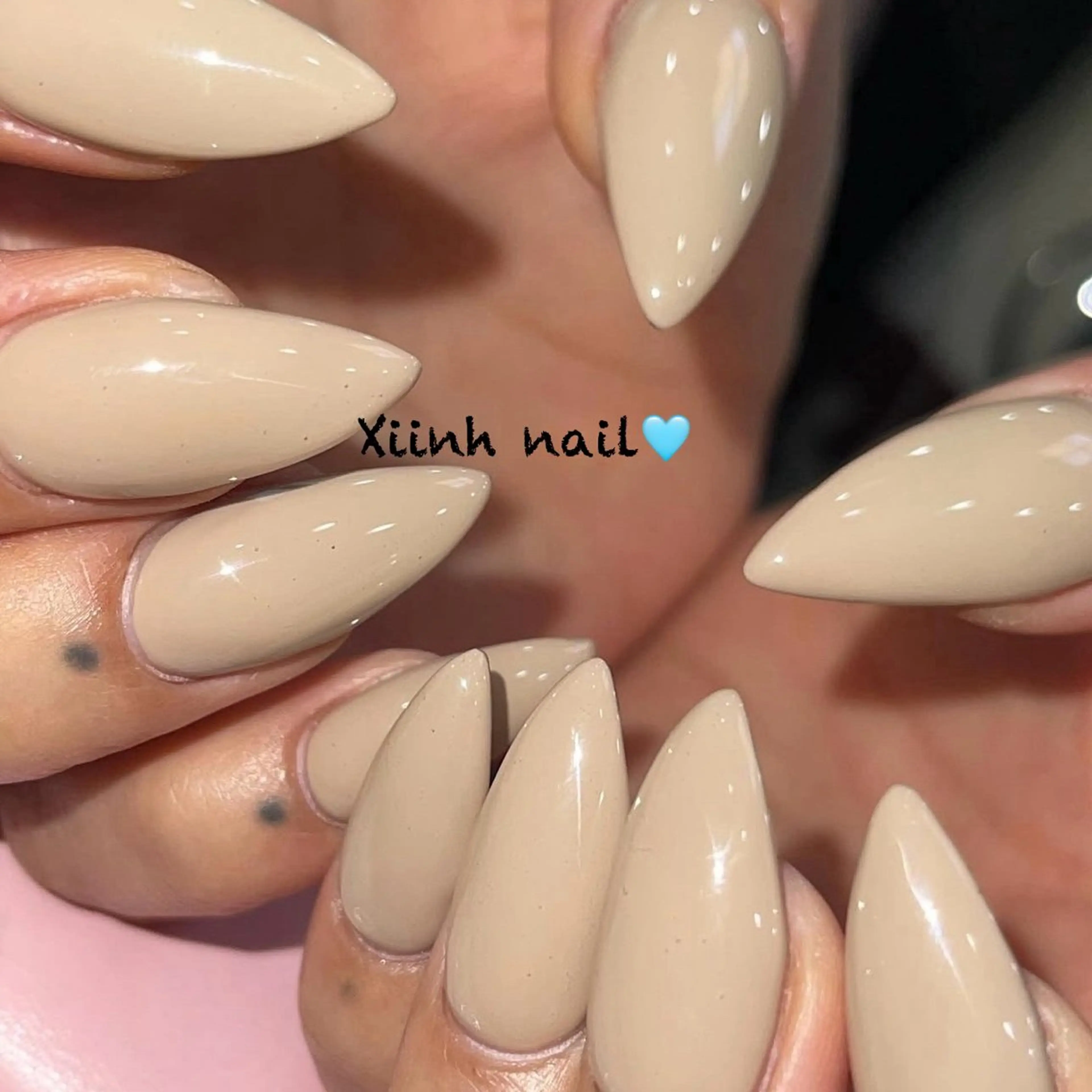 ネイル チークネイル 桜ネイル フットネイル ジェルネイル ハロウィン ハンドネイル XIINH NAIL SALONのネイルデザイン