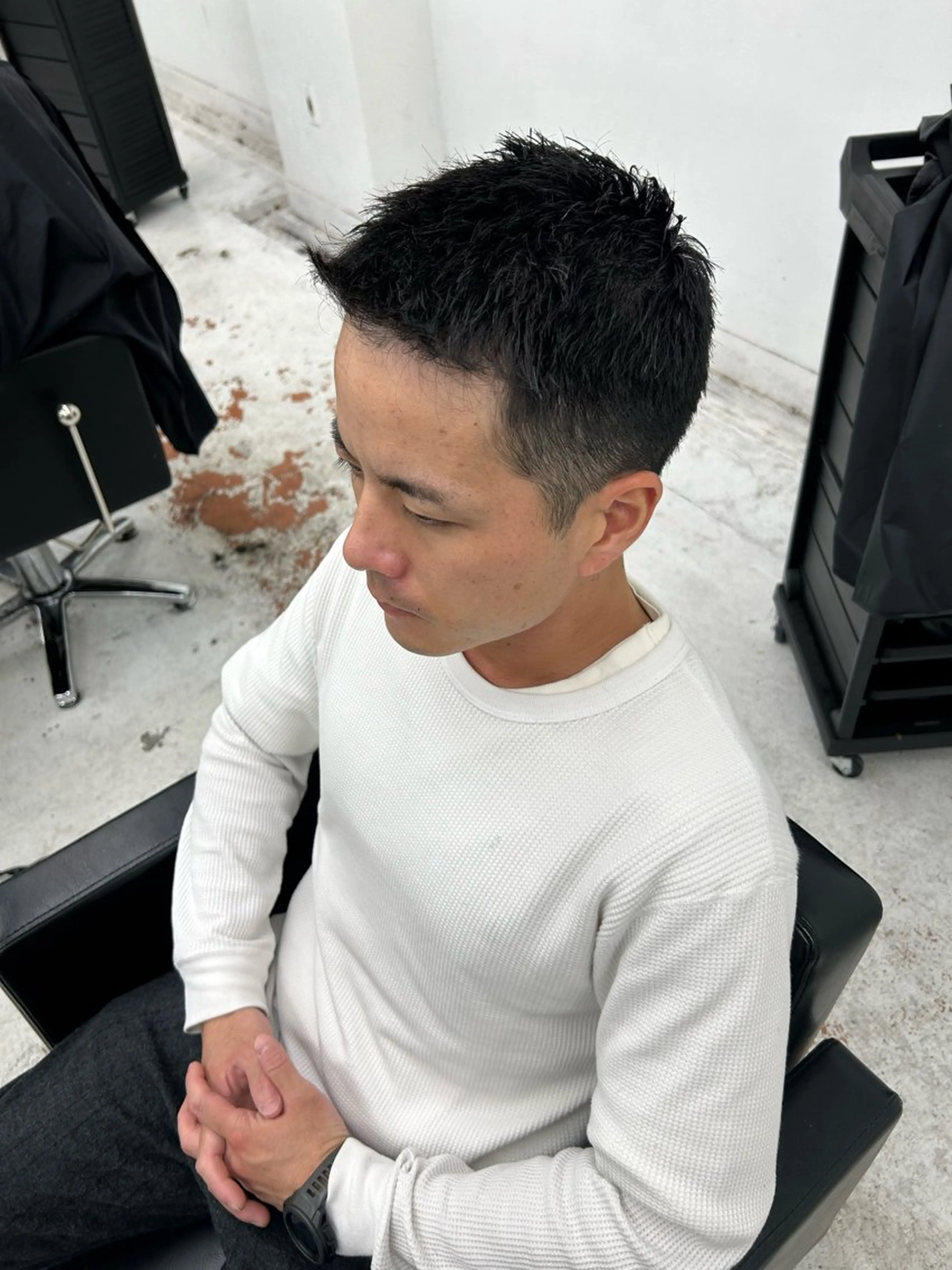 ショート メンズ メンズベリーショート ベリーショート ショートヘア 【メンズパーマ特化】 🍏網中勇喜のヘアスタイル