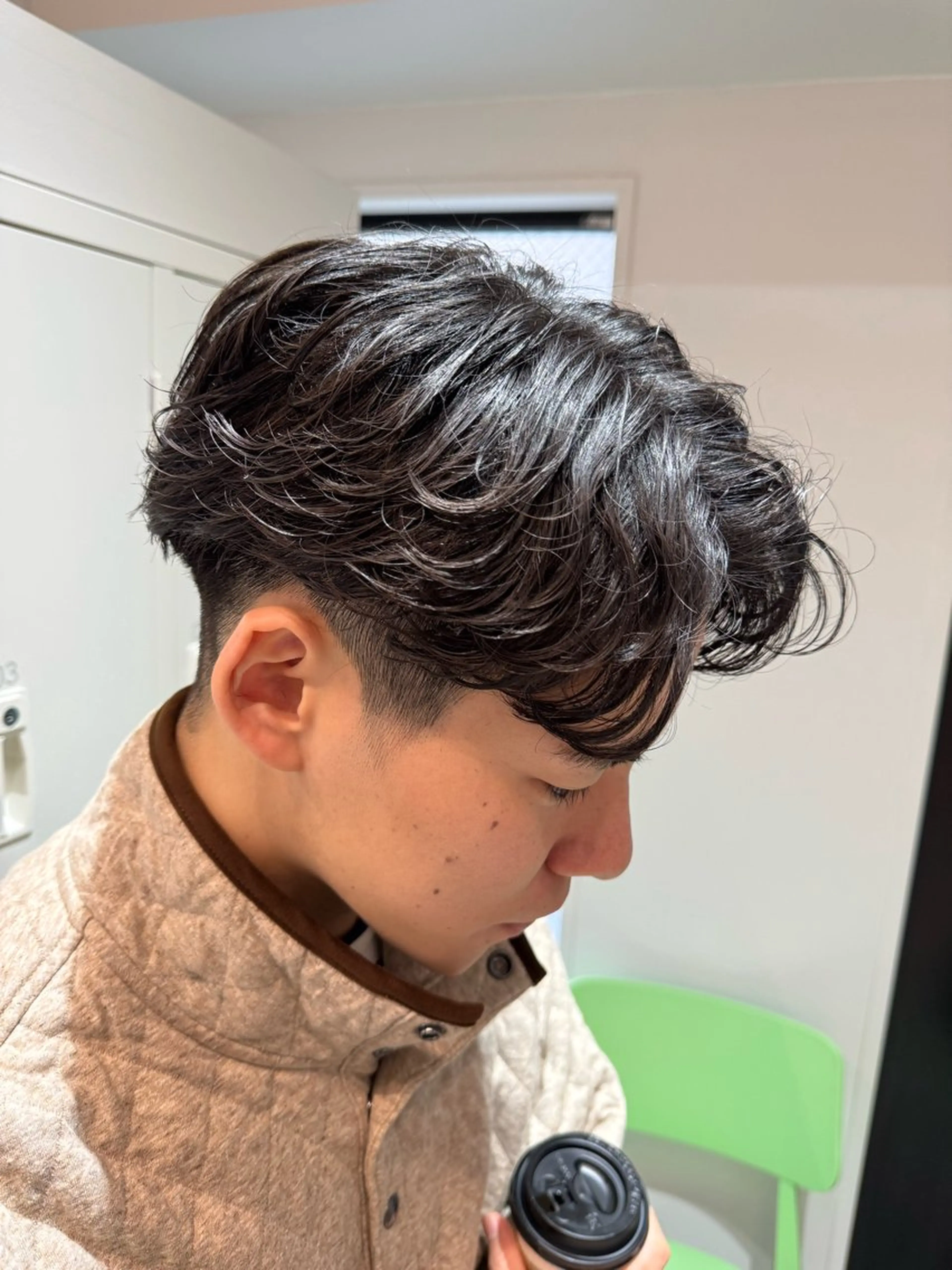 パーマ メンズ メンズパーマ カット パーマ 大宮メンズ特化/パー マ職人/小川藍人のヘアスタイル