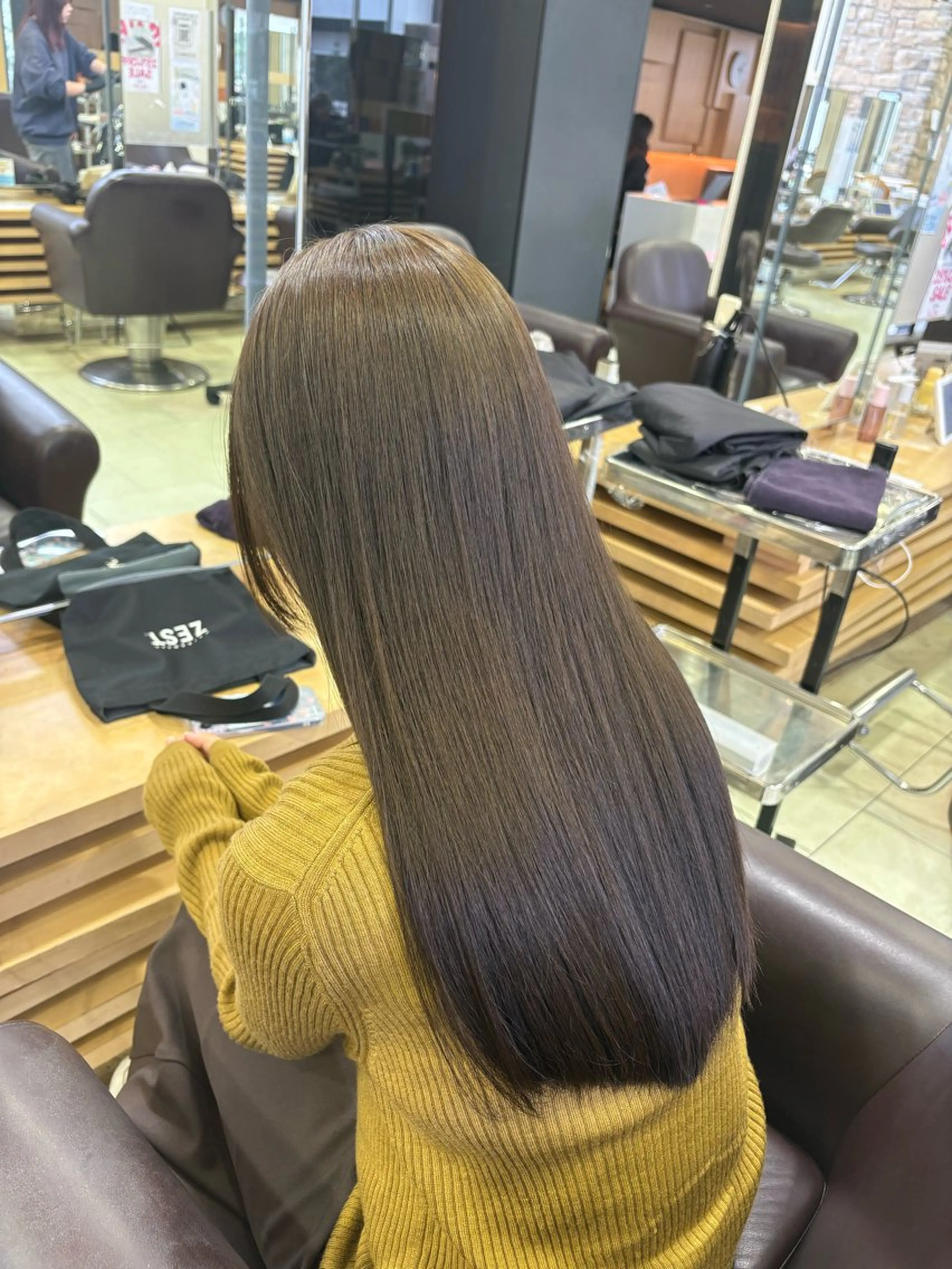 『✨艶水光カラー+トリートメント✨』🧬デザインカラー可能🧬▶︎要相談の写真