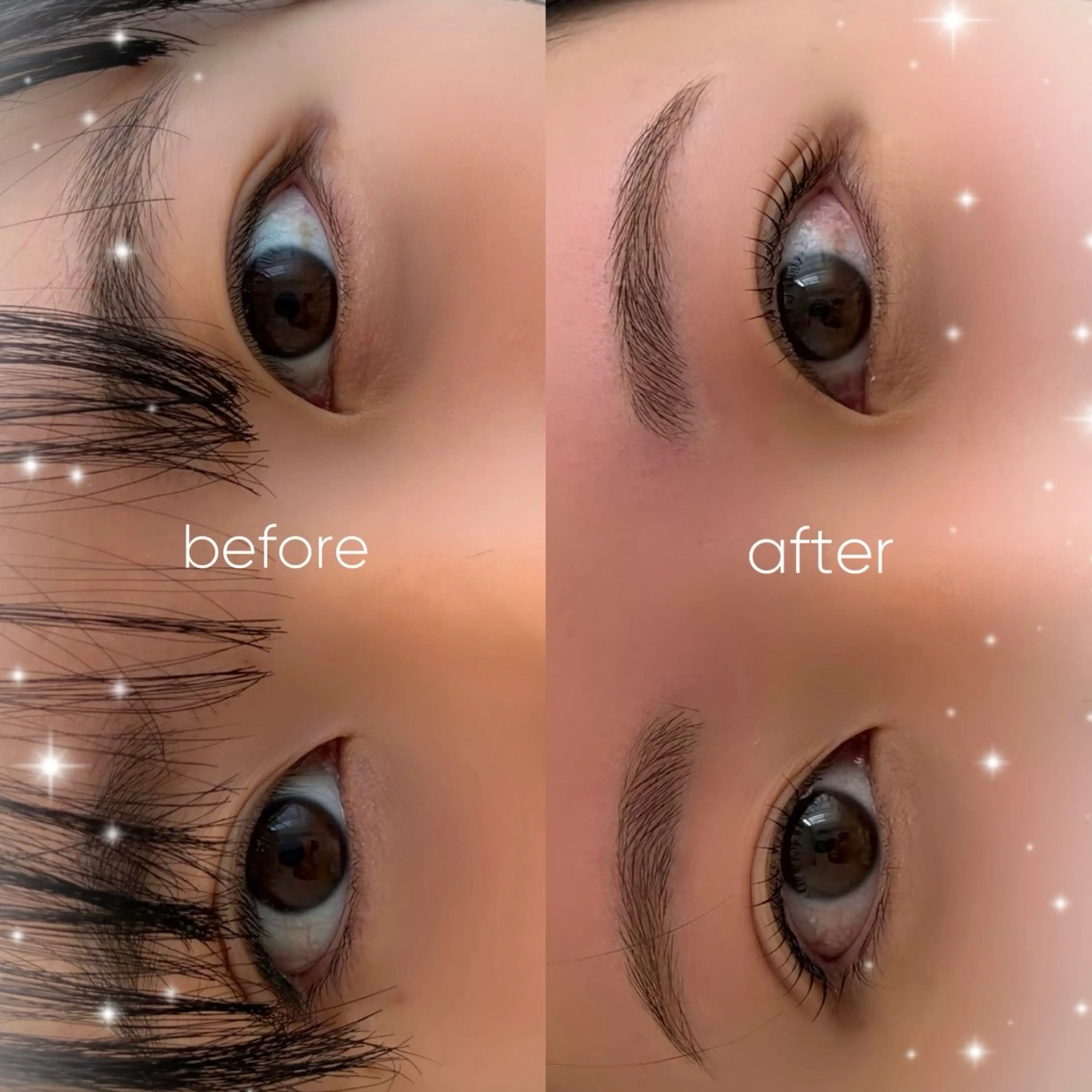 まつ毛パーマ+眉毛waxの写真