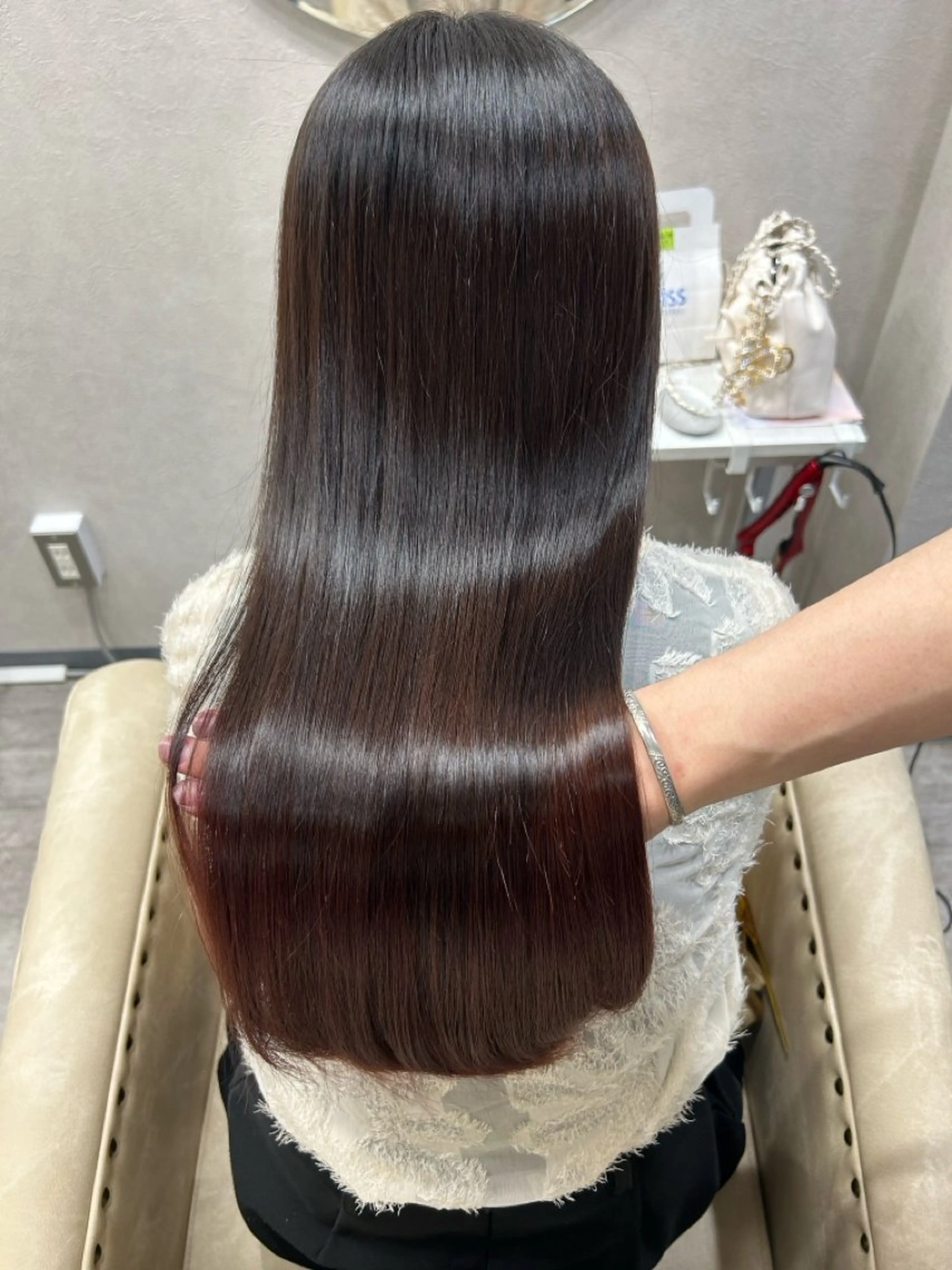 ロング 韓国風透明感カラー／ Natsumiのヘアスタイル