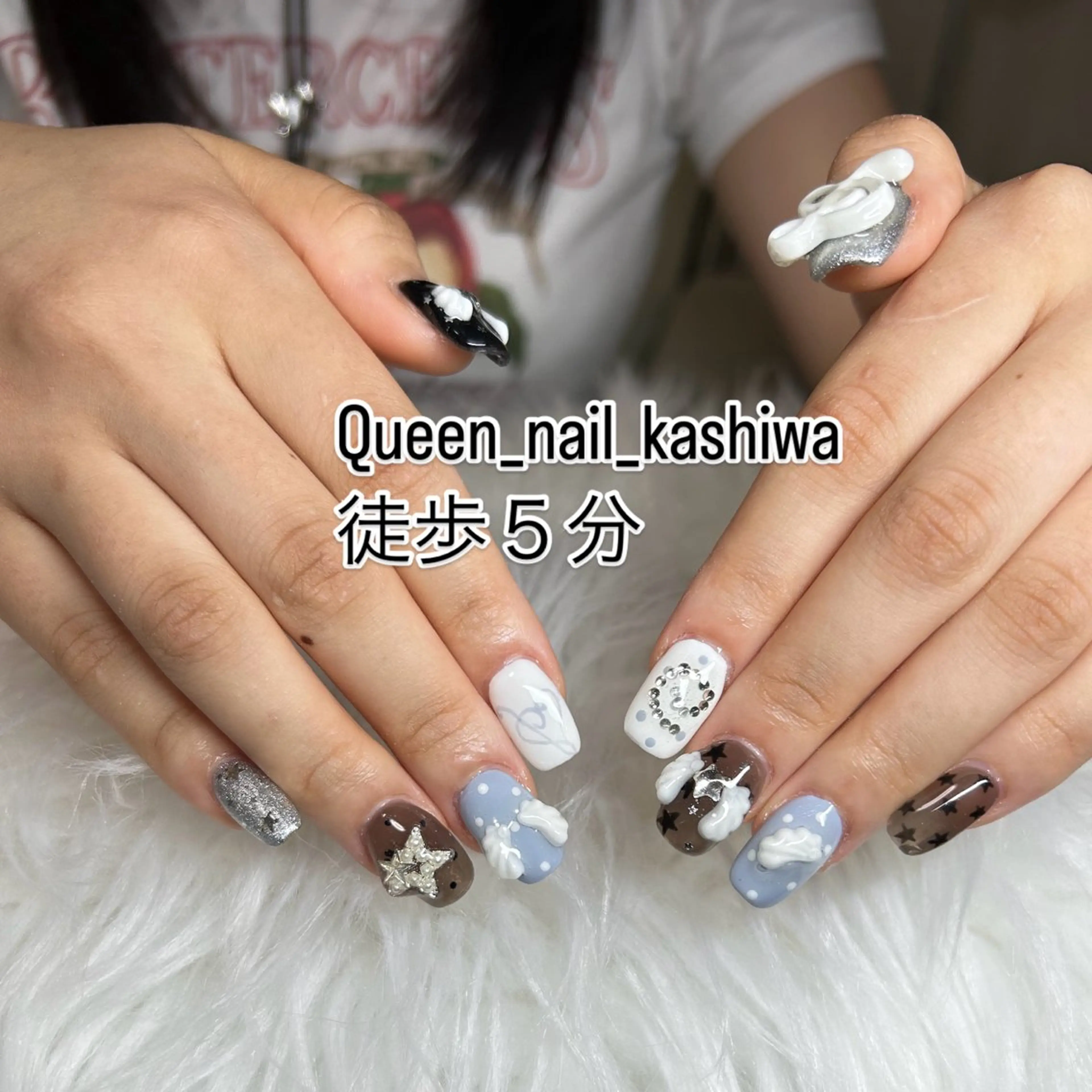 ネイル Queen Nail 柏店　クイーンネイルのネイルデザイン