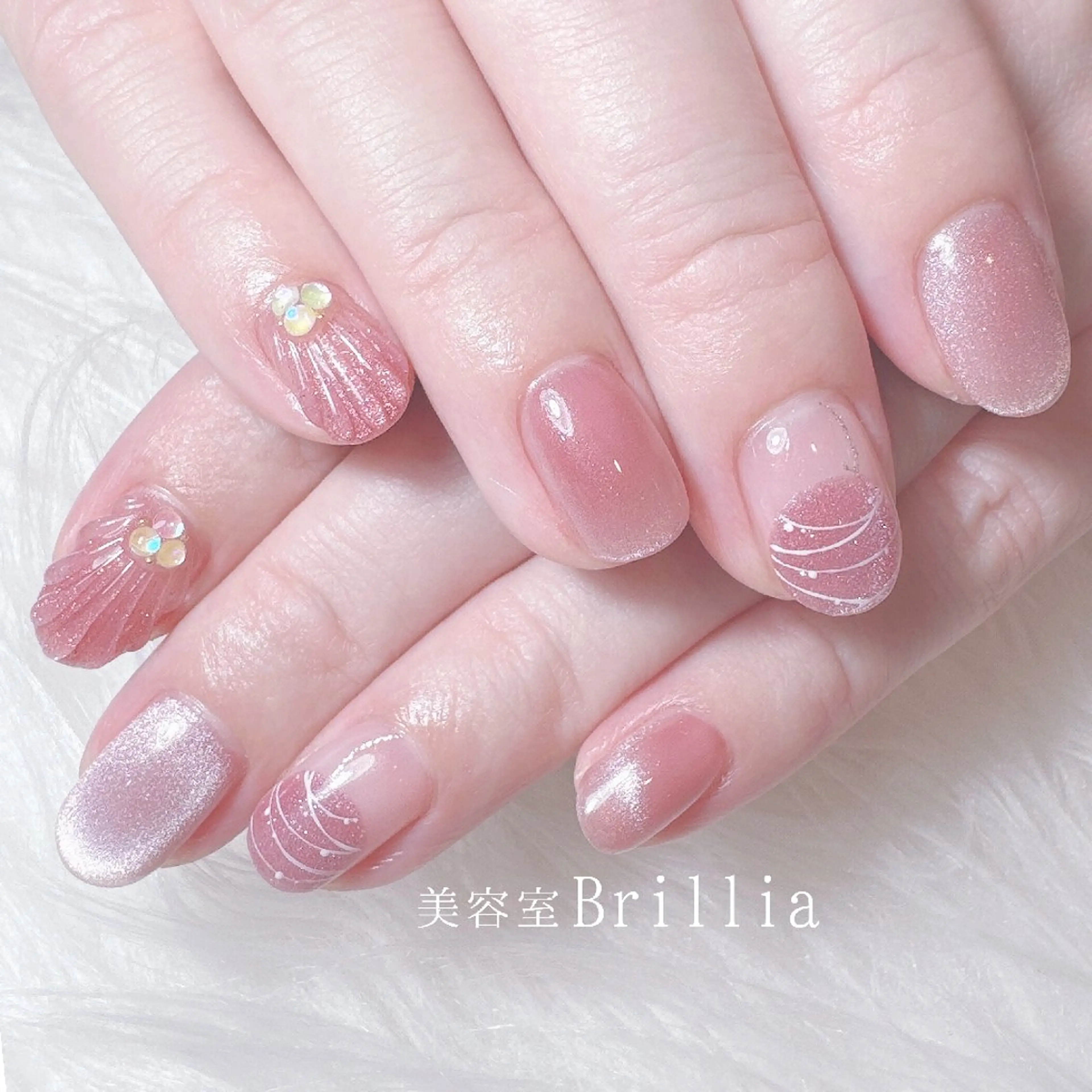 ネイル ハンドネイル 柴田 彩のネイルデザイン