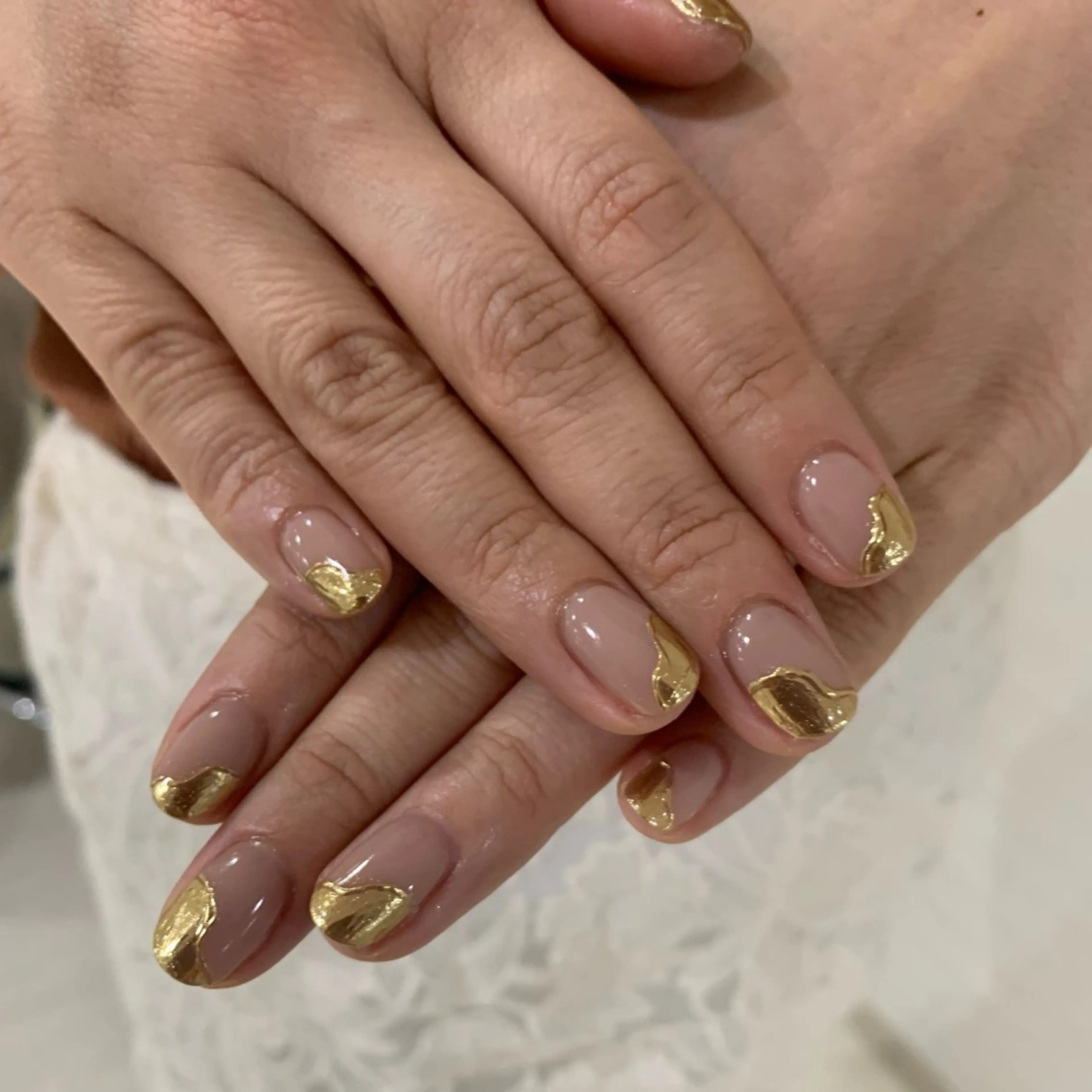 ネイル ミラーネイル ELAN) Hasegawaのネイルデザイン