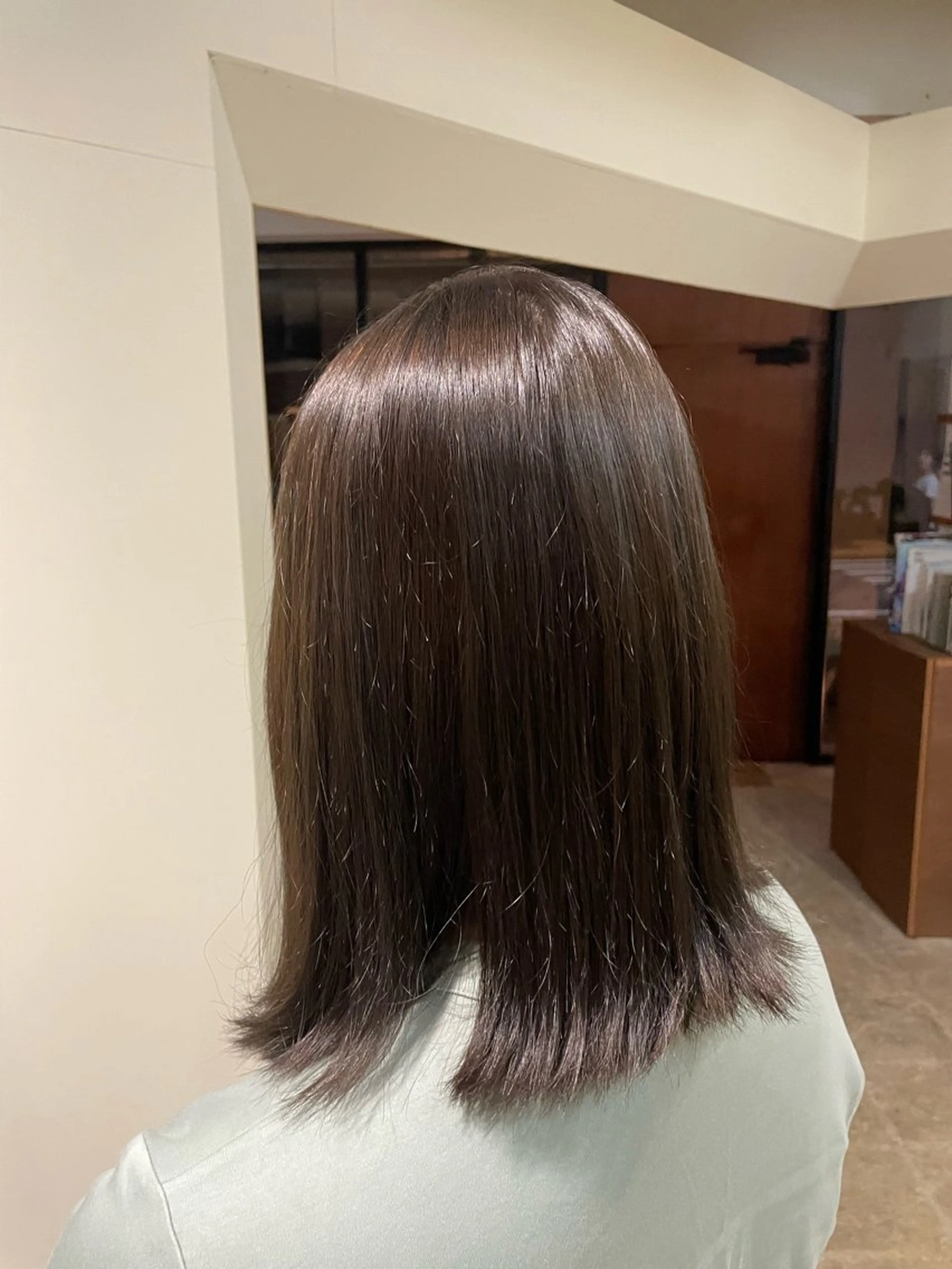 🌟艶感と手触り感を🌟ワンカラー＋補修トリートメント（シャンプーマイクロバブルドライ込み）の写真