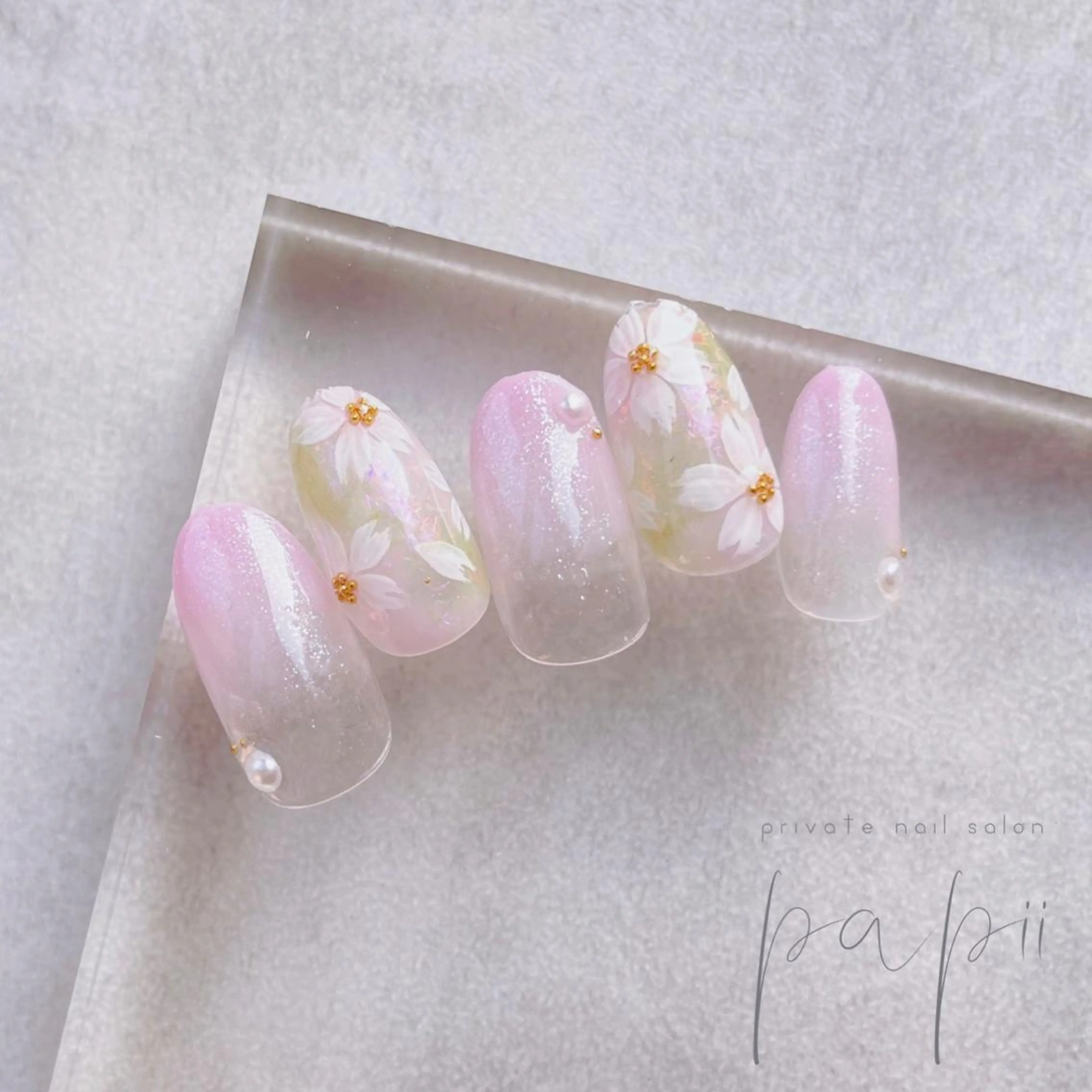 ネイル ハンドネイル private nail salon papii所属・papii☆ kurodaのネイルデザイン