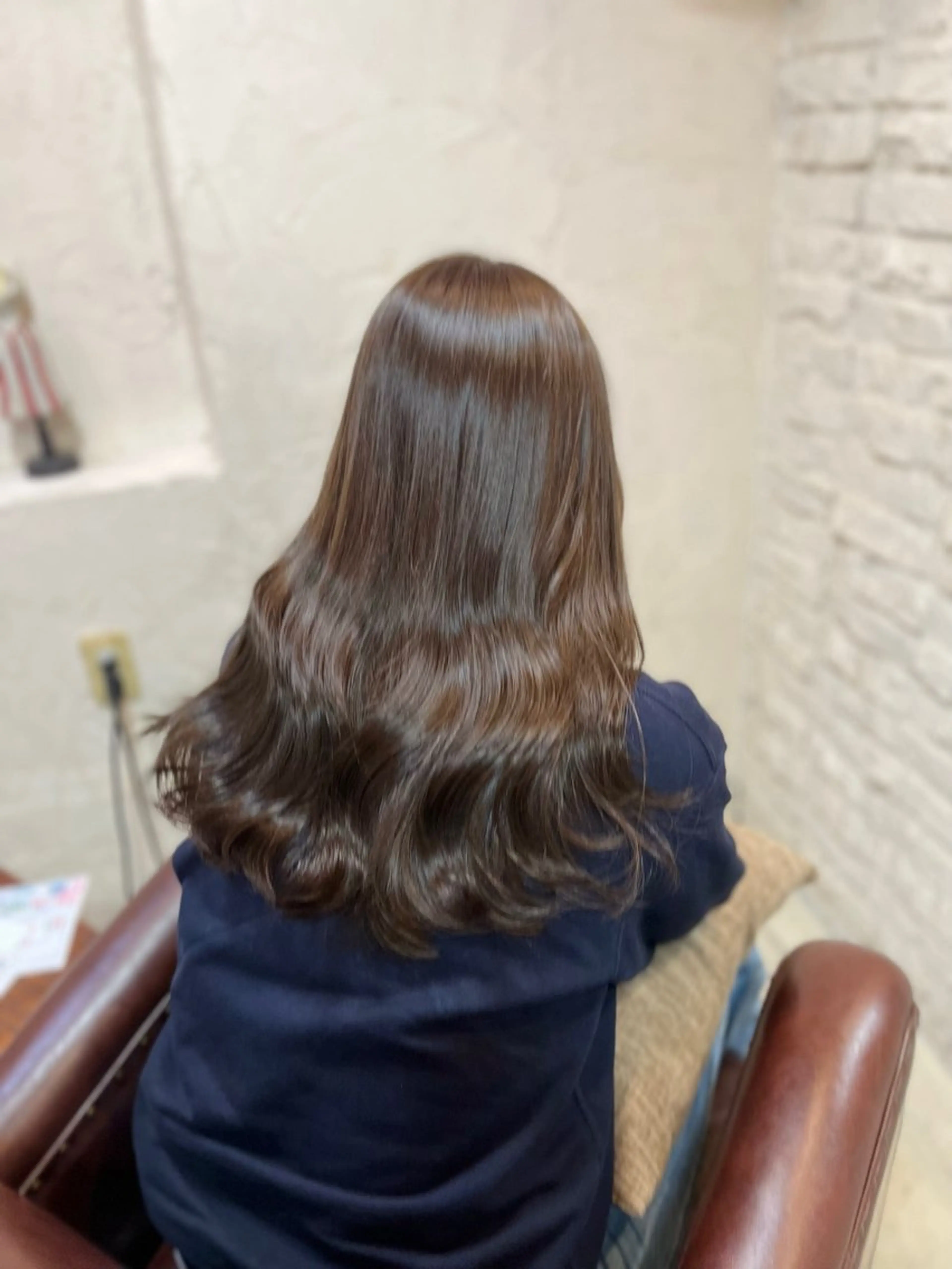 【☃️人気No.1☃️】🤍🌟ロングカット➕うるつやワンカラー➕Aujuatreatment🌟🤍の写真