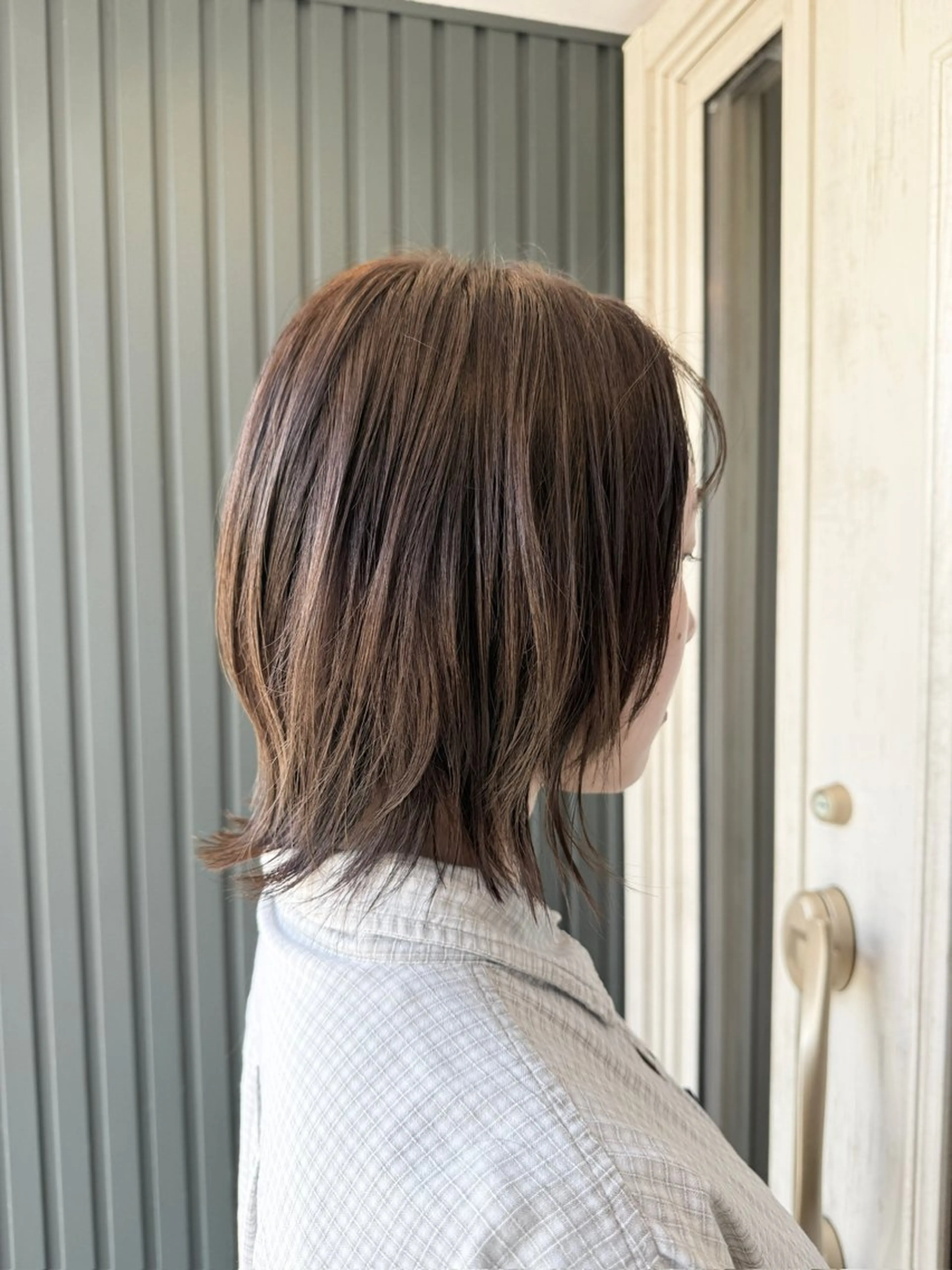ミディアム ボブレイヤー ボブ レイヤーカット 酒井 成貴のヘアスタイル