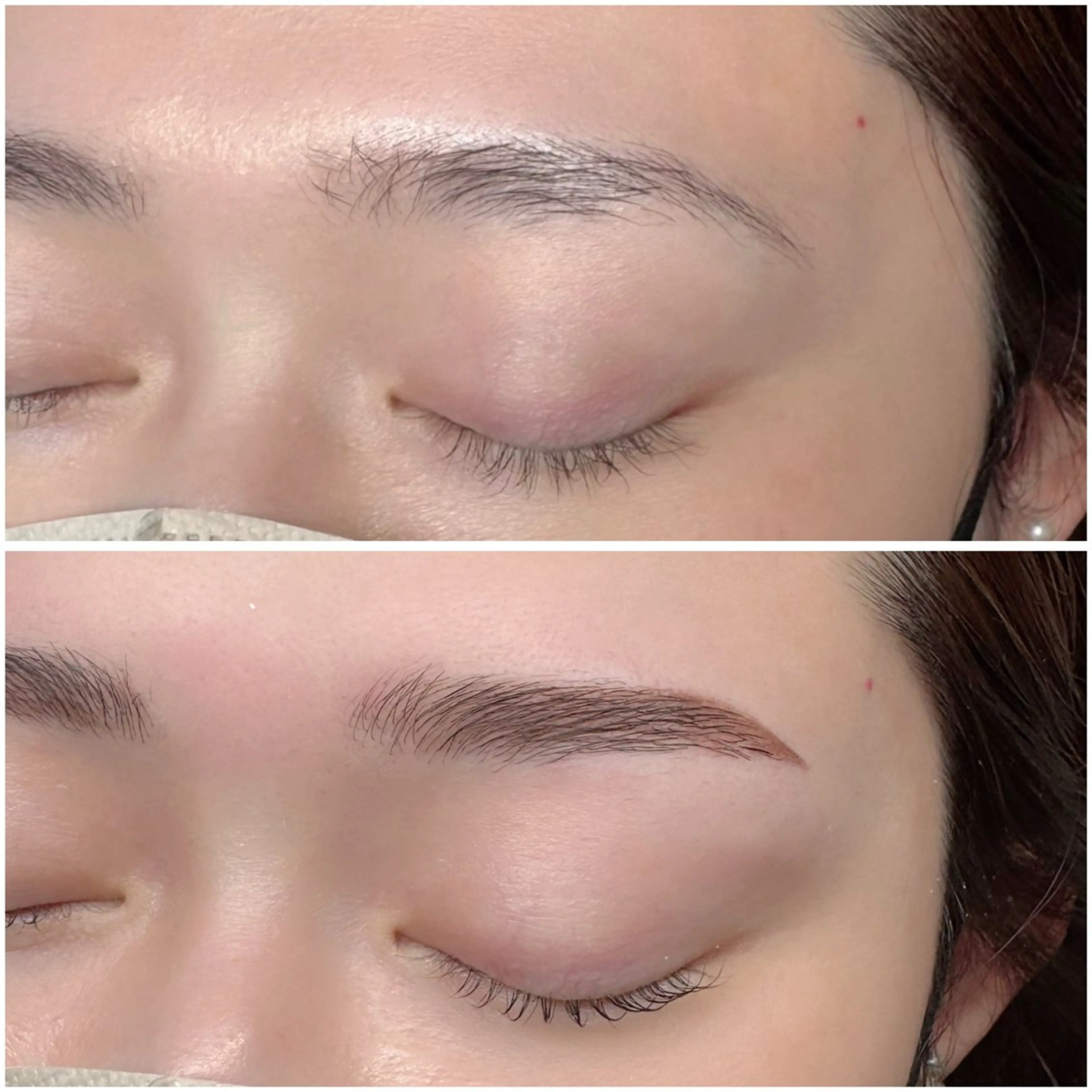 アイブロウワックススタイリング(アイブロウワックス+眉カット+眉メイク)の写真